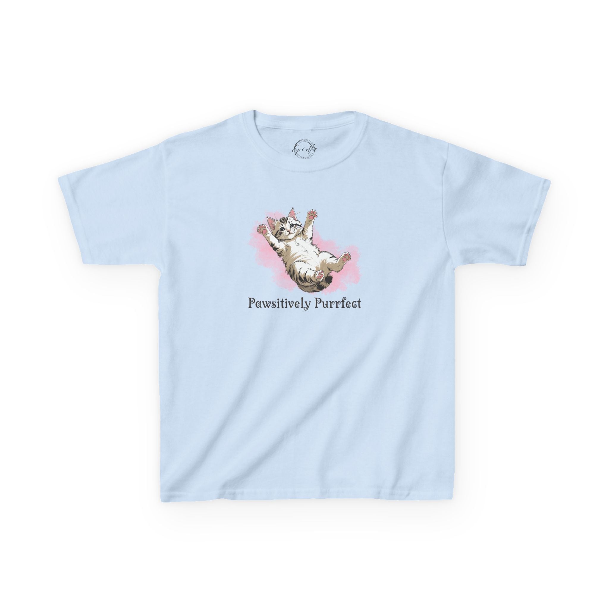Kids Purrfect Cat Graphic Tee - Clothing, Kids & Infants - EpiAl's Shop