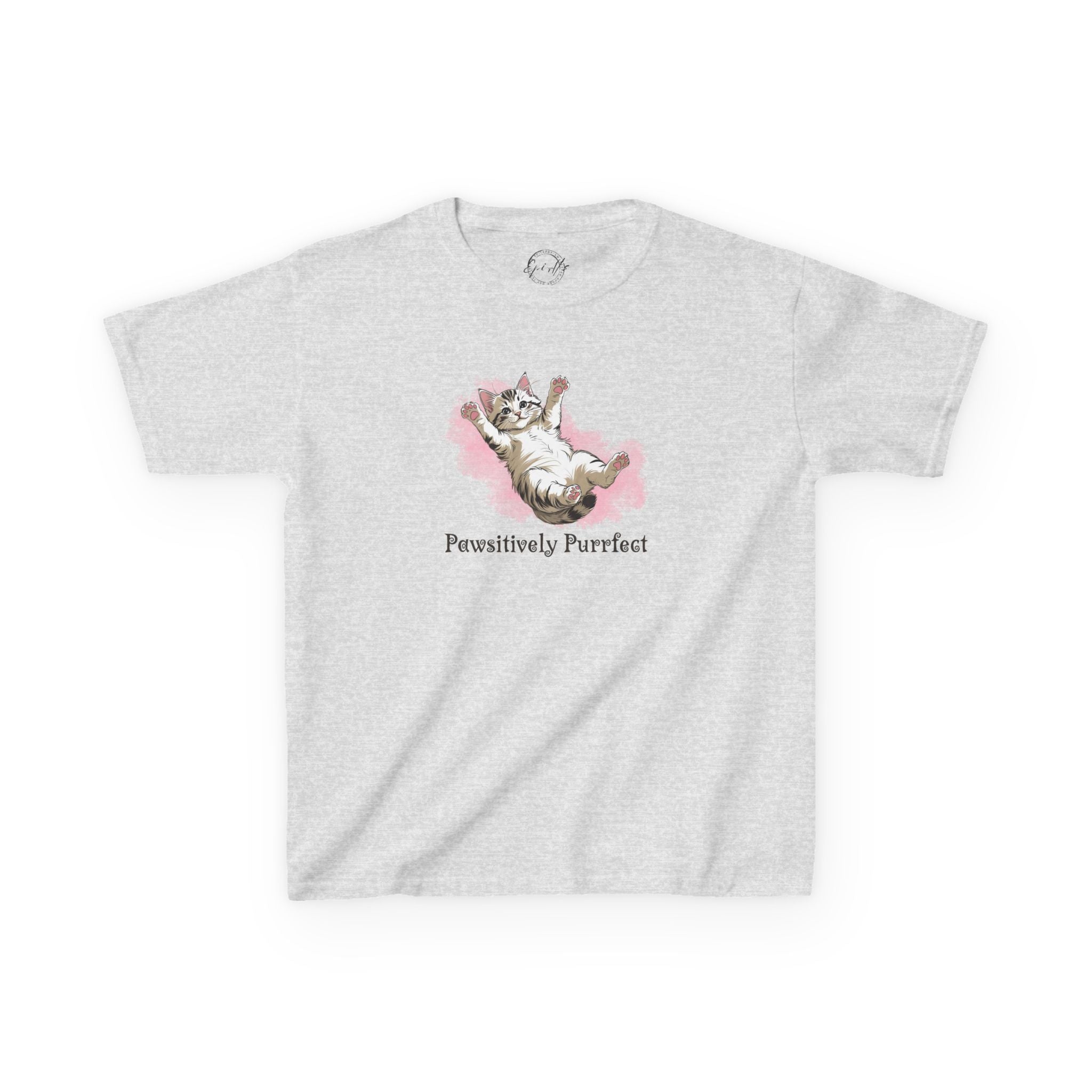 Kids Purrfect Cat Graphic Tee - Clothing, Kids & Infants - EpiAl's Shop