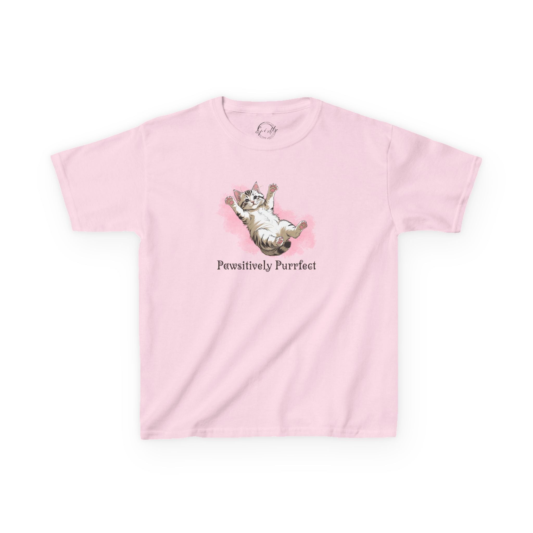 Kids Purrfect Cat Graphic Tee - Clothing, Kids & Infants - EpiAl's Shop