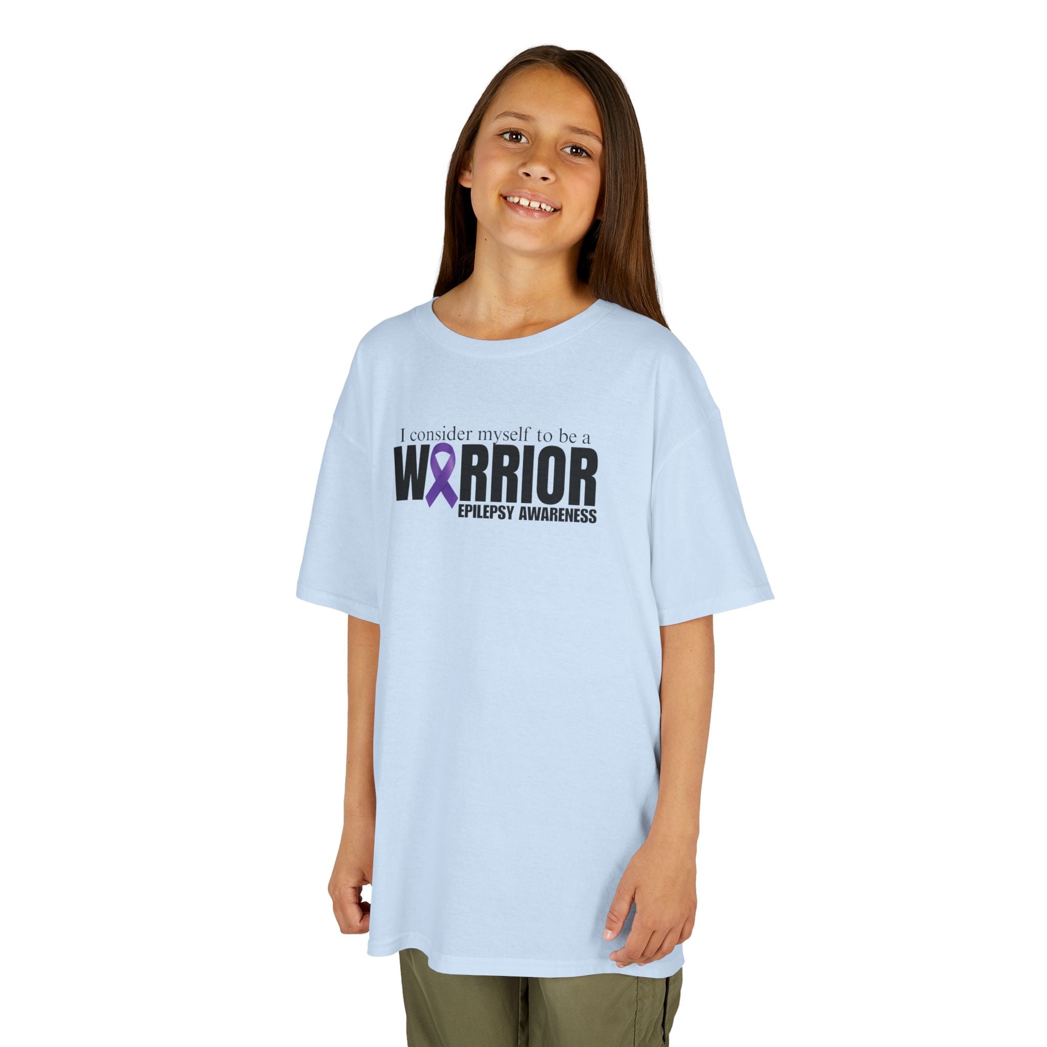 Kids Warrior Awareness Tee - Empowering Design for Epilepsy Awareness - Clothing, Kids & Infants - EpiAl's Shop