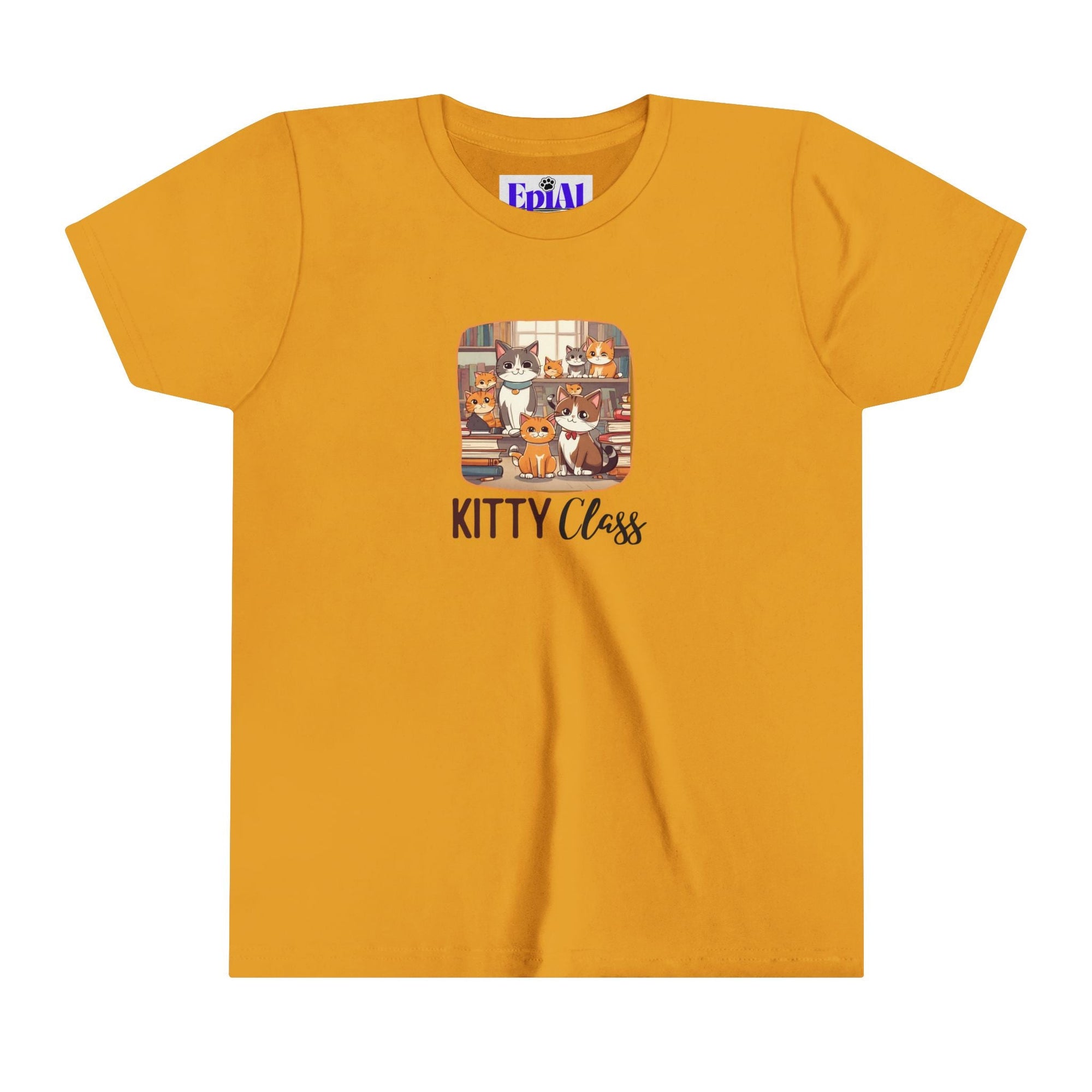 Kitty Class Youth Short Sleeve Tee - Kids clothes - Epileptic Al’s Shop