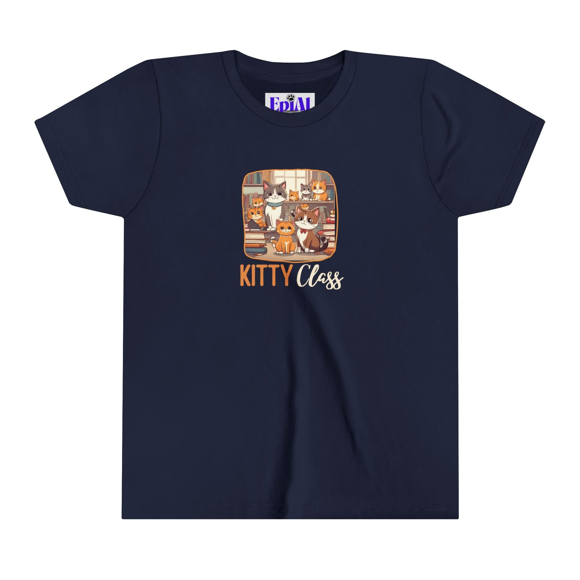 Kitty Class Youth Short Sleeve Tee - Kids clothes - Epileptic Al’s Shop