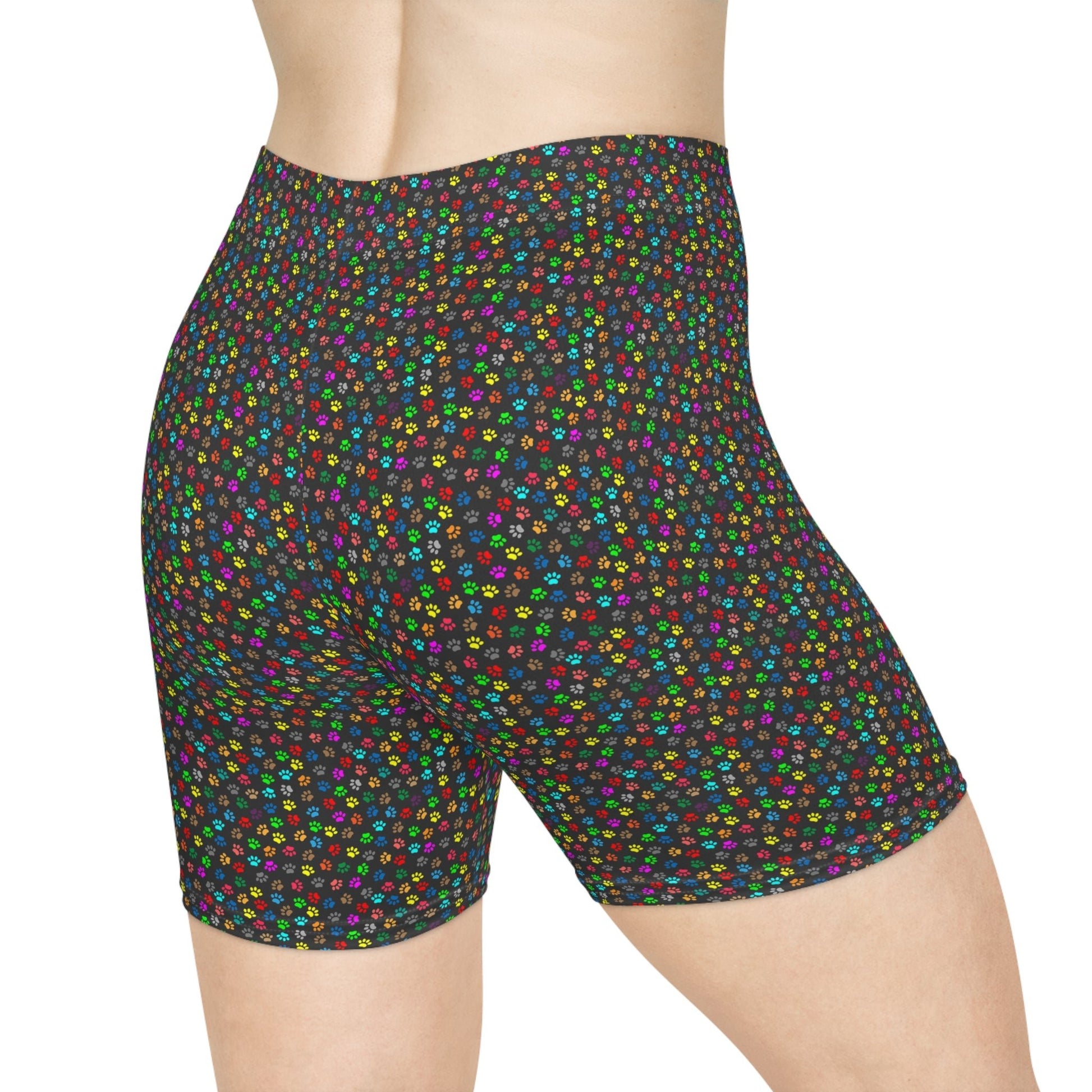 Kitty Kolors Women's Biker Shorts - All Over Prints - Epileptic Al’s Shop