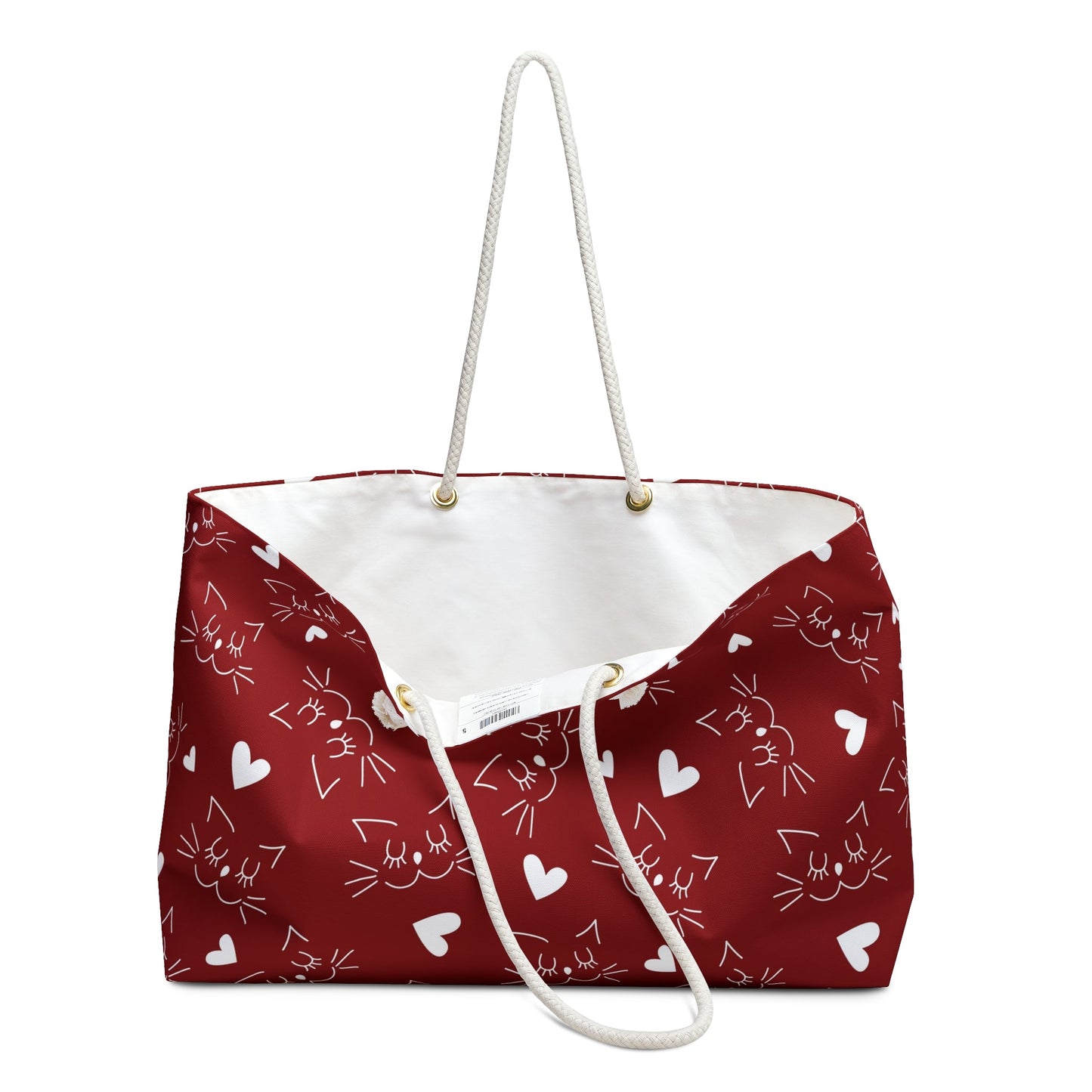 Kitty Love Weekender Bag - Bags - Epileptic Al’s Shop