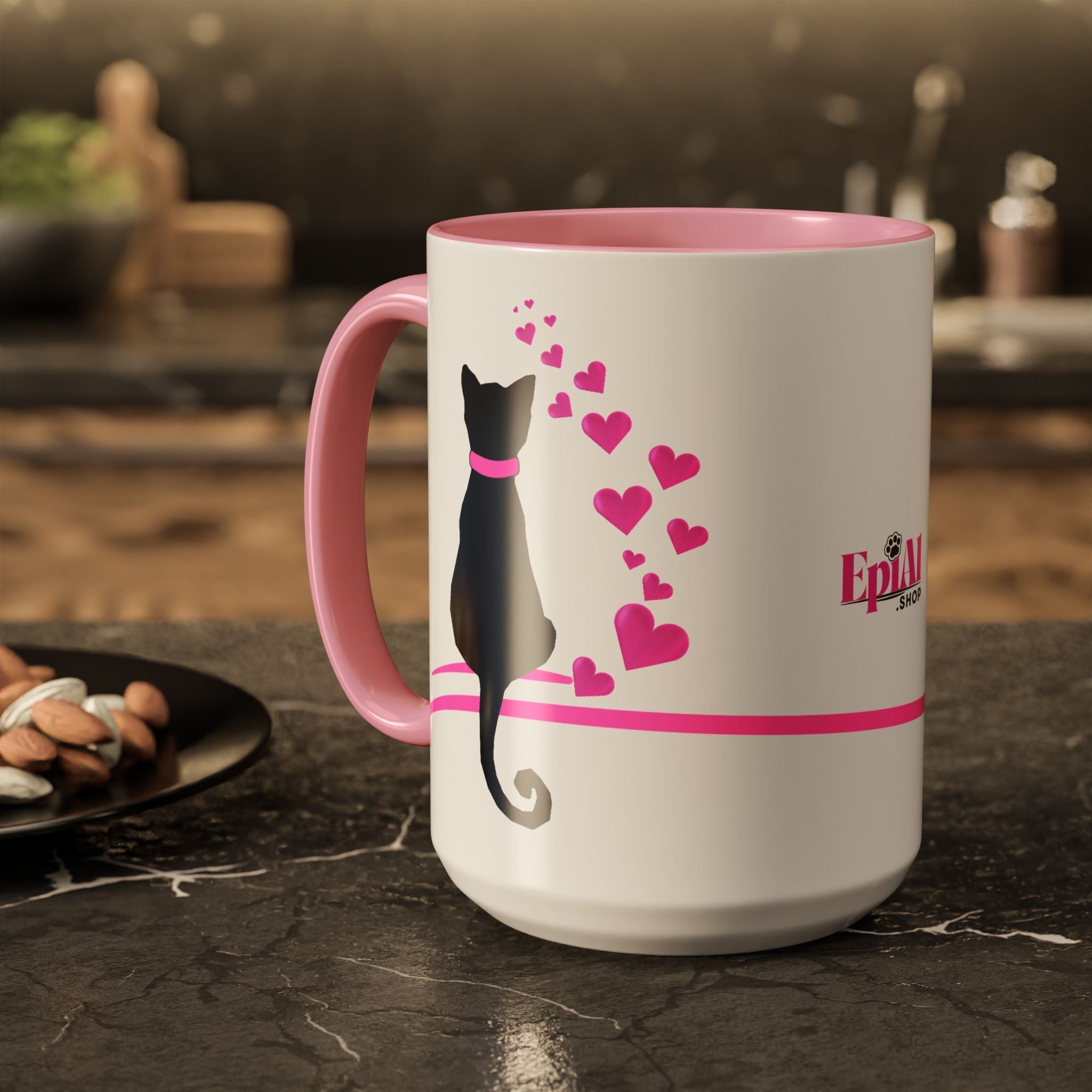 Kitty Lover's Vibrant Color Mug - Drinkware, Coffee Mugs - EpiAl's Shop