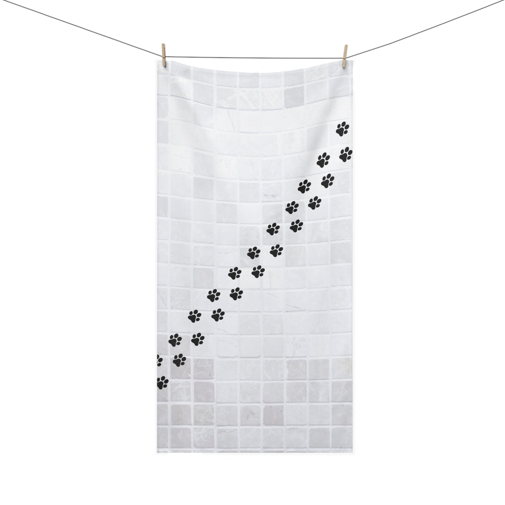 Kitty Pawed Mink - Cotton Towel - Home Decor - Epileptic Al’s Shop