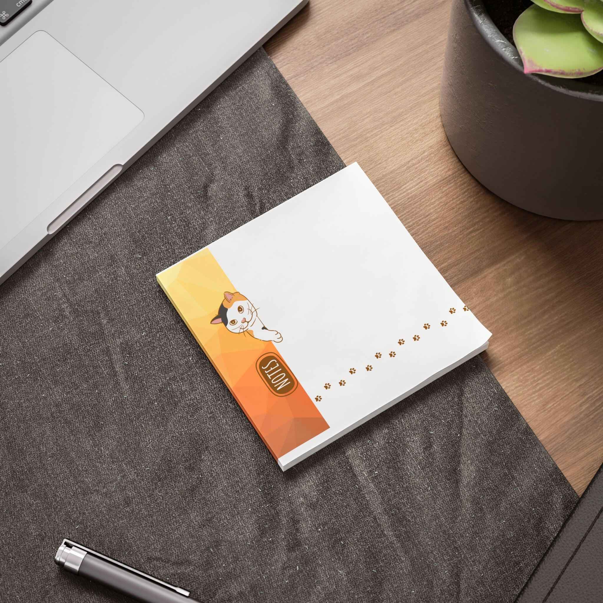 Kitty Post-it Notes - Adorable Cat Sticky Note Pads for Fun and Effortless Organization - EpiAl's Shop