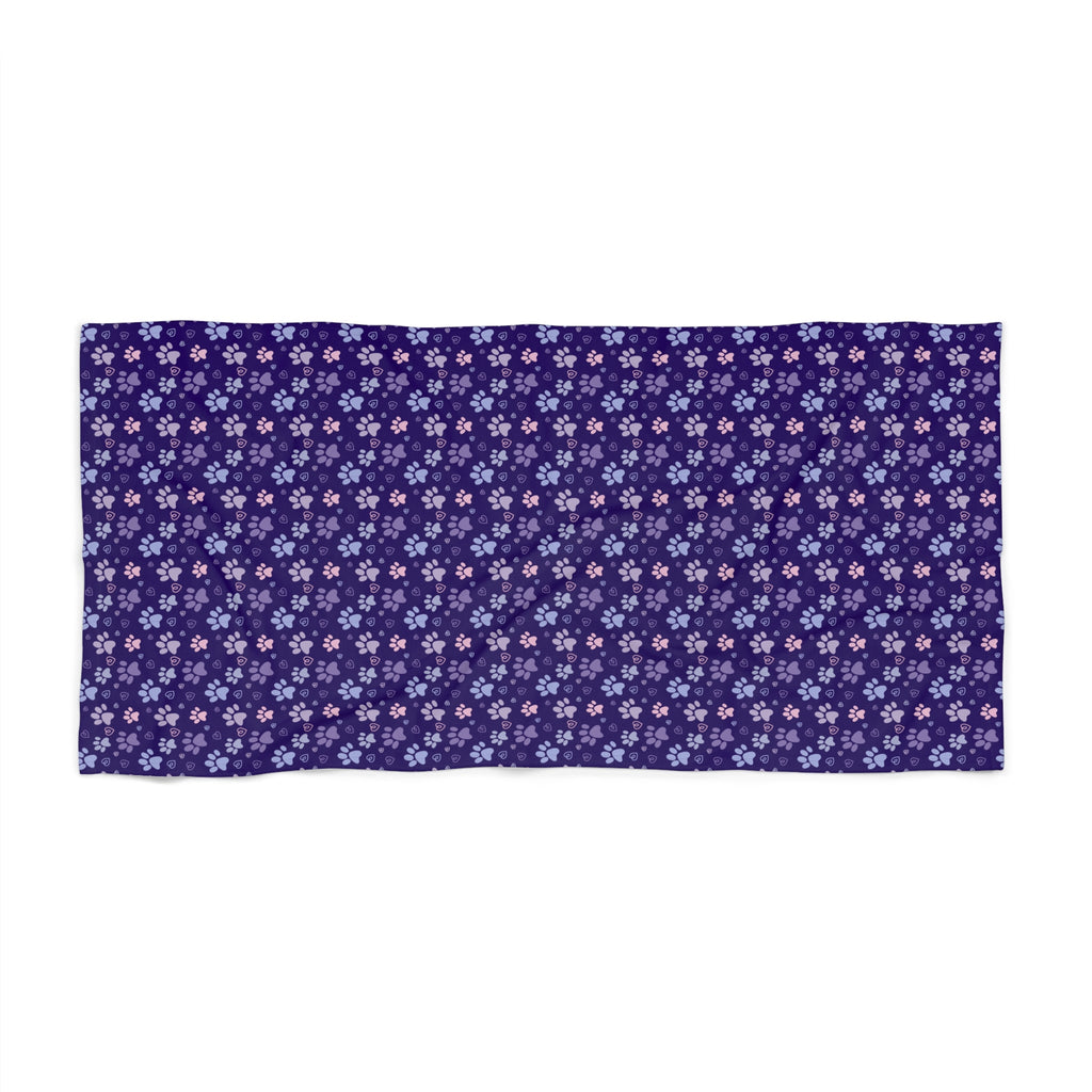 Kitty Tracks Beach Towel - Home Decor - Epileptic Al’s Shop