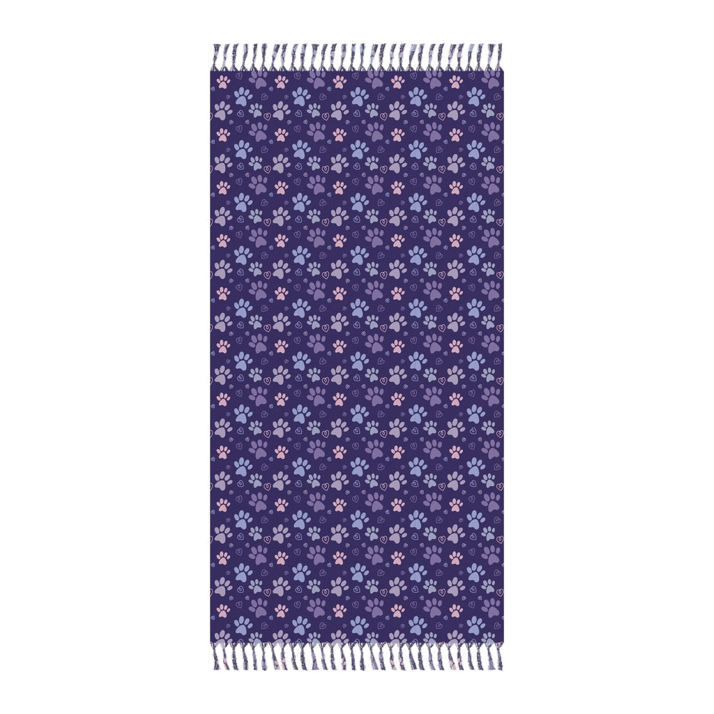 Kitty Tracks Boho Beach Cloth - Home Decor - Epileptic Al’s Shop