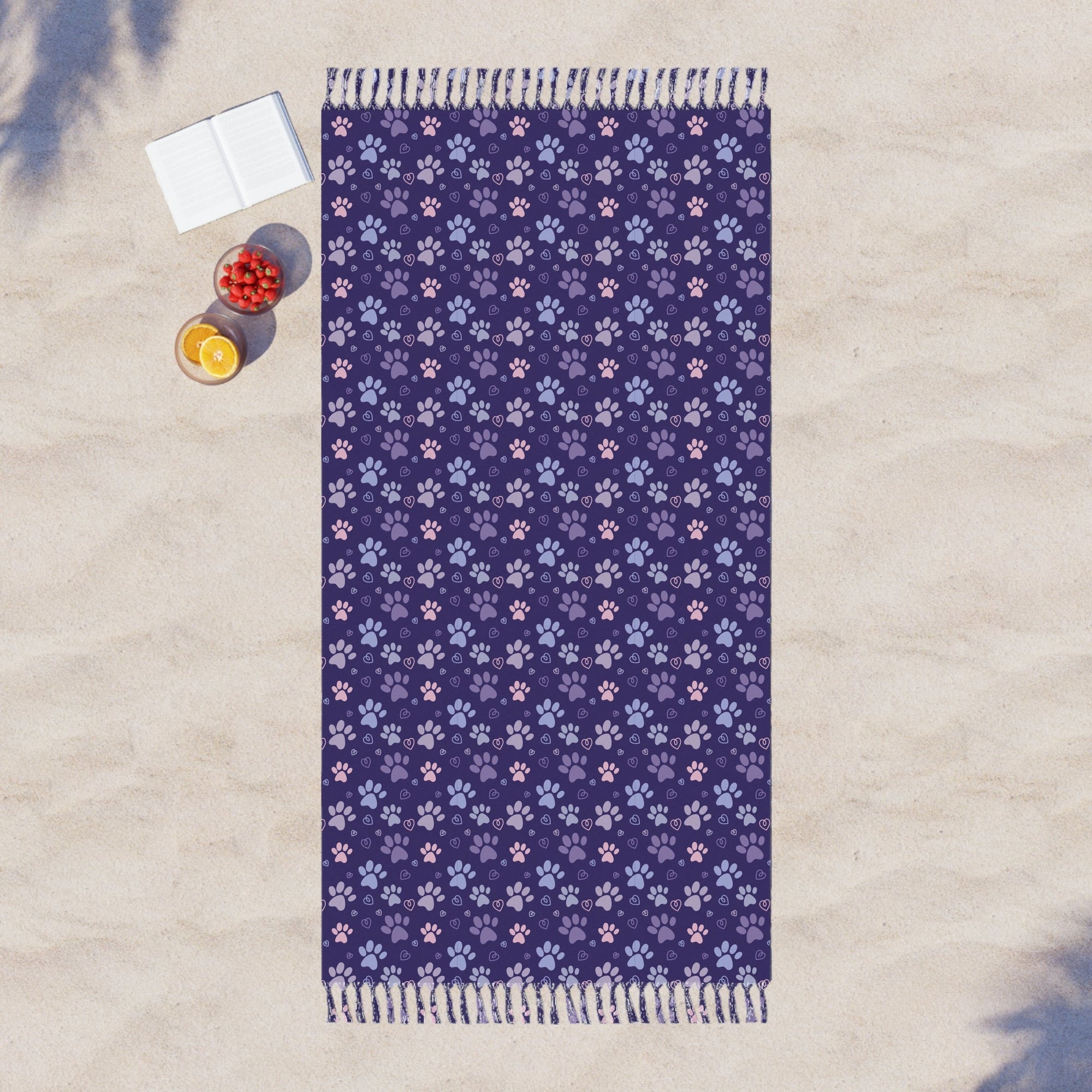 Kitty Tracks Boho Beach Cloth - Home Decor - Epileptic Al’s Shop