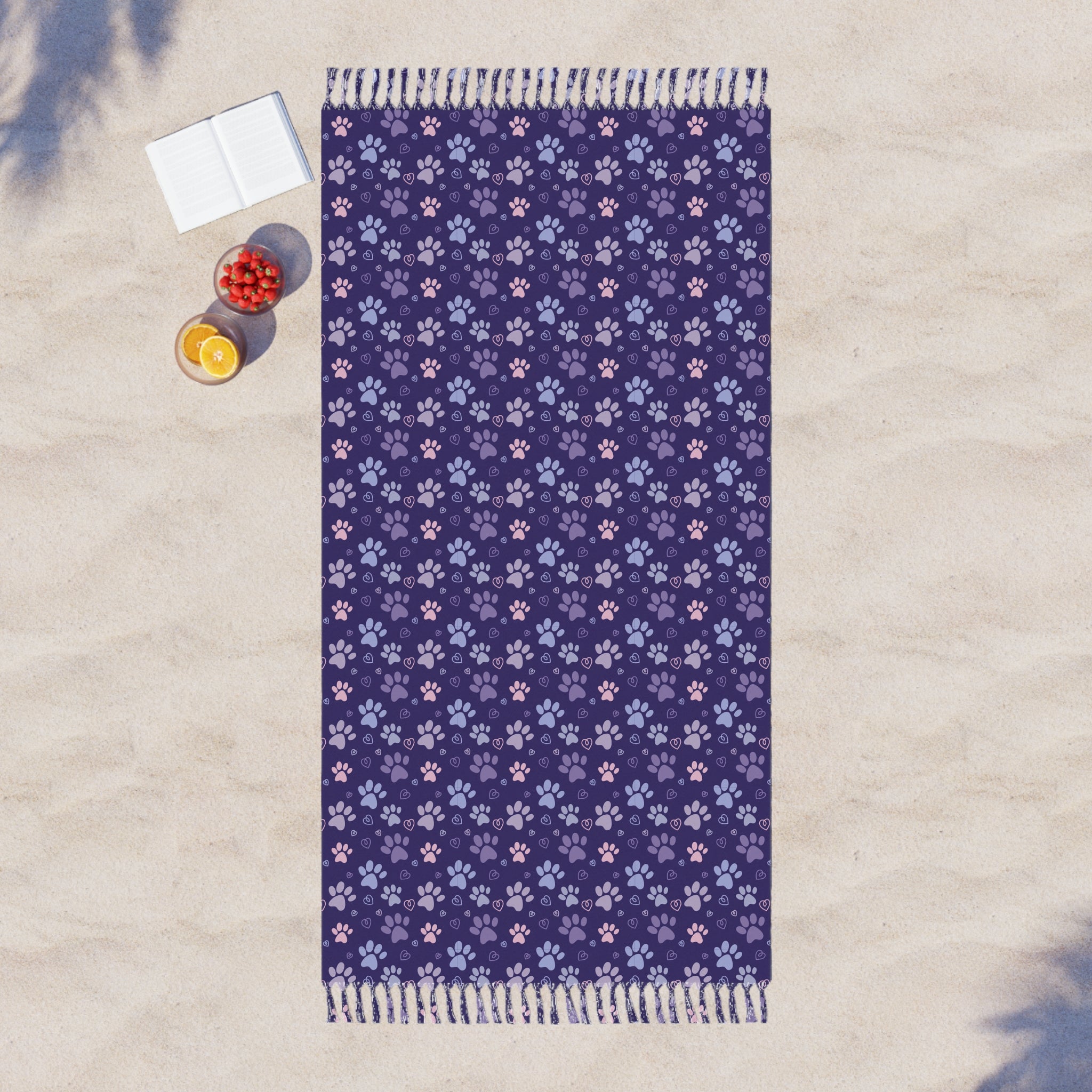 Kitty Tracks Boho Beach Cloth - Home Decor - Epileptic Al’s Shop
