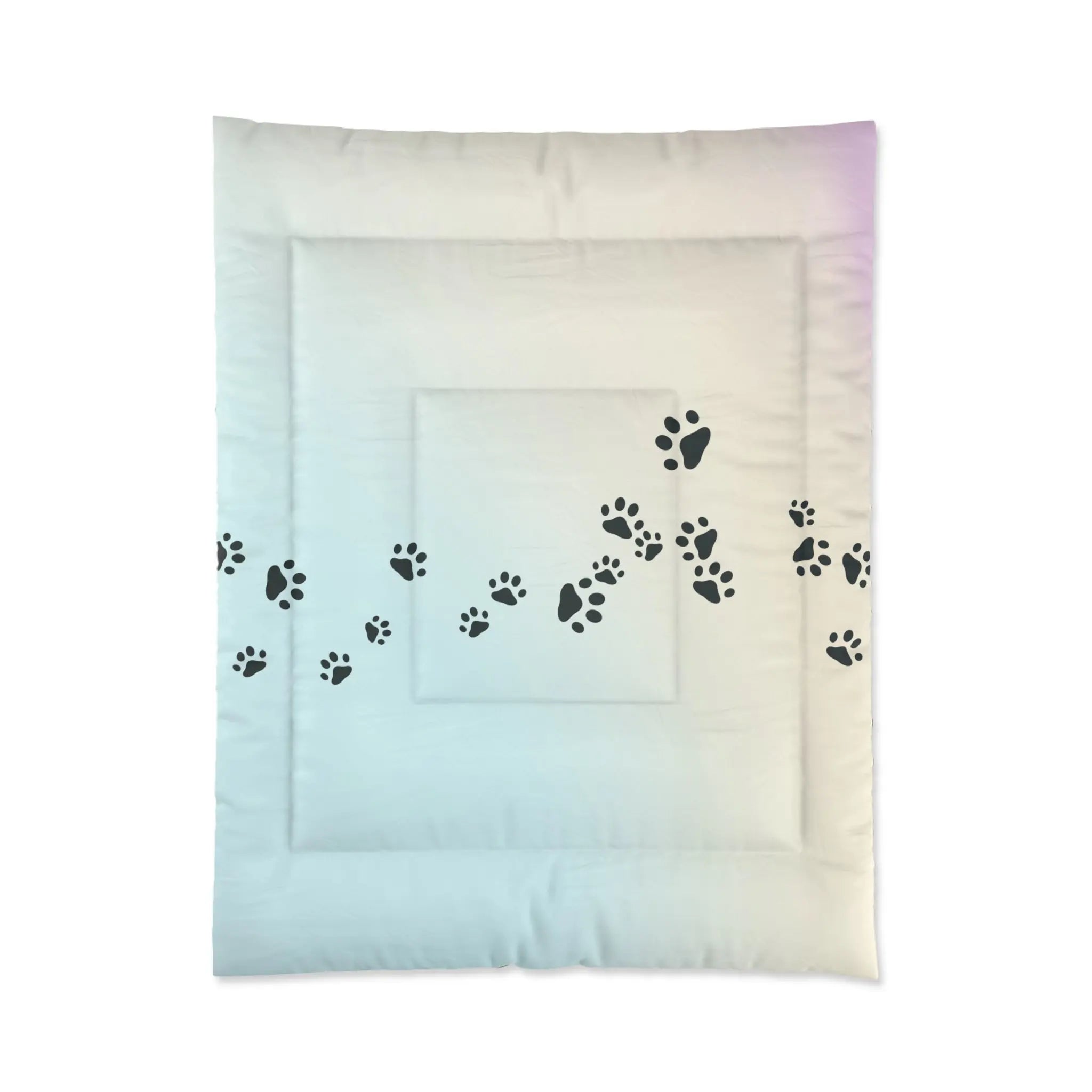 Kitty Tracks Comforter - Cozy Pet Lover Bedding - Decor, Blankets & Comforters - EpiAl's Shop