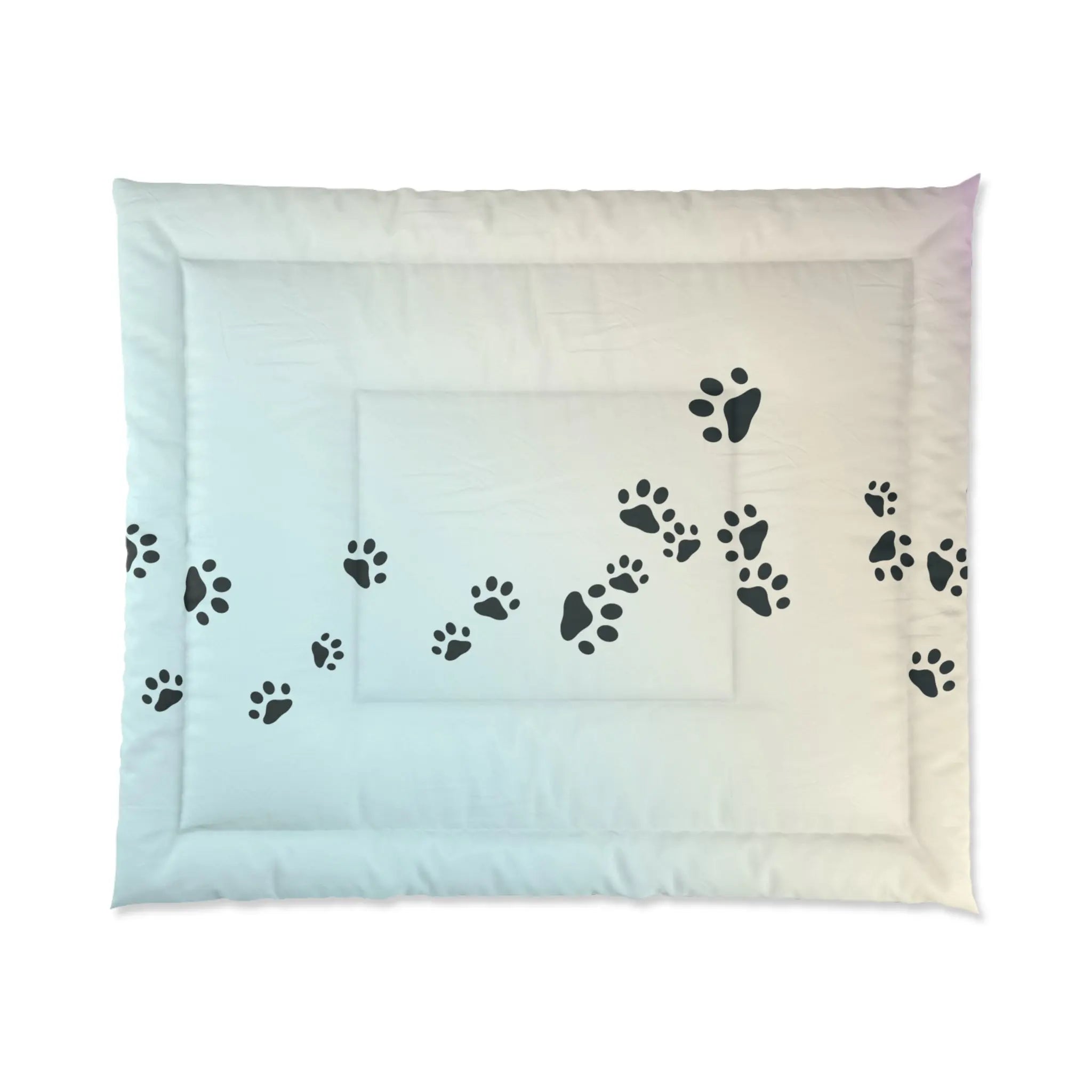 Kitty Tracks Comforter - Cozy Pet Lover Bedding - Decor, Blankets & Comforters - EpiAl's Shop