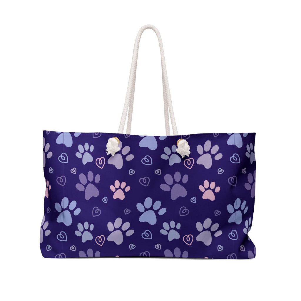 Kitty Tracks Weekender Bag - Bags - Epileptic Al’s Shop