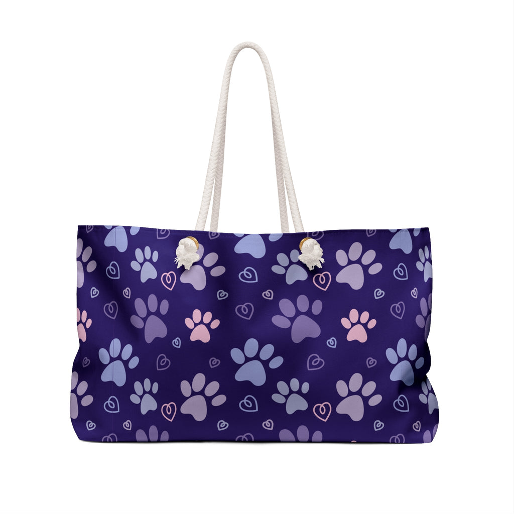 Kitty Tracks Weekender Bag - Bags - Epileptic Al’s Shop