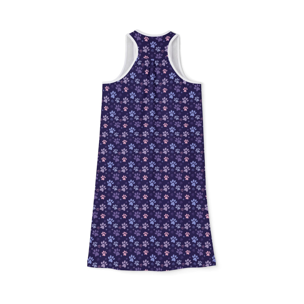 Kitty Tracks Women's Racerback Dress - Tank Top - Epileptic Al’s Shop