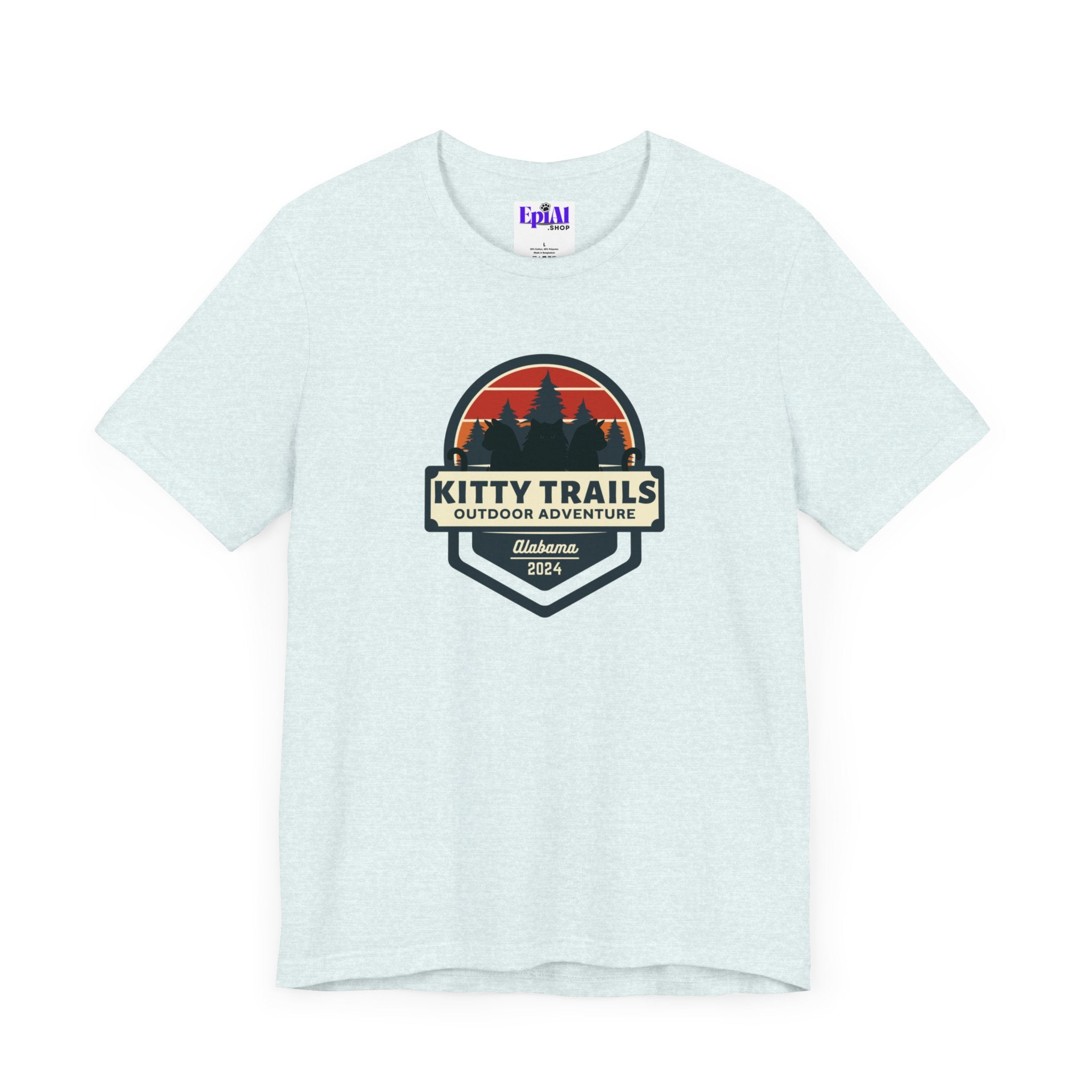 Kitty Trails Unisex Jersey Short Sleeve Tee - T - Shirt - Epileptic Al’s Shop