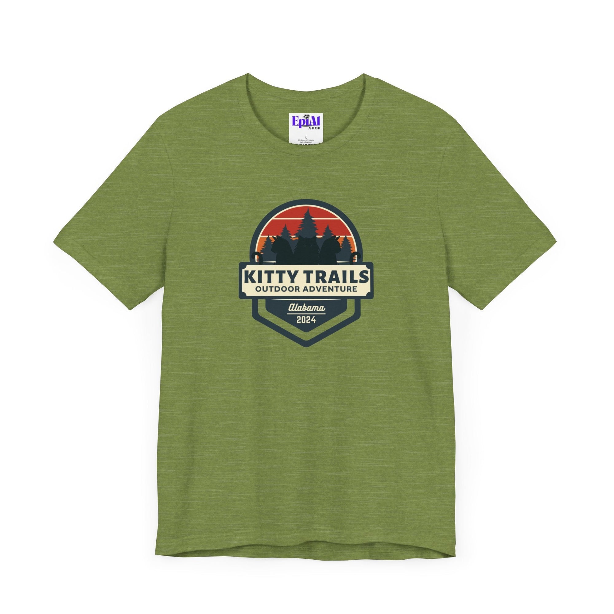 Kitty Trails Unisex Jersey Short Sleeve Tee - T - Shirt - Epileptic Al’s Shop