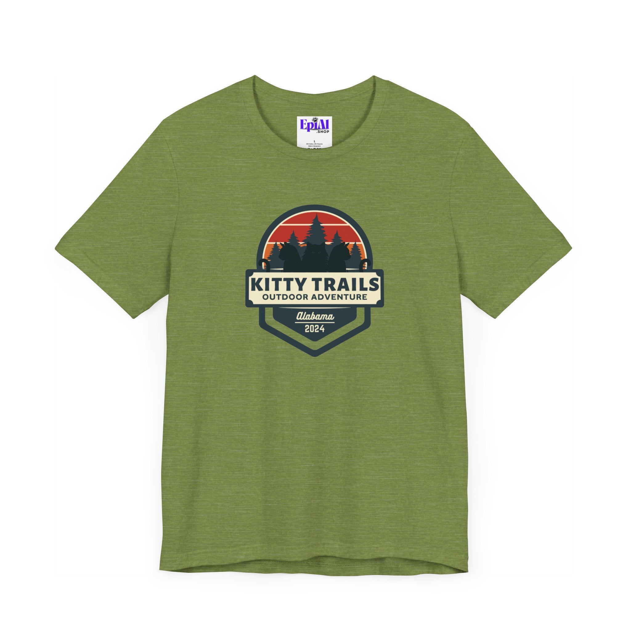Kitty Trails Unisex Jersey Short Sleeve Tee - T - Shirt - Epileptic Al’s Shop