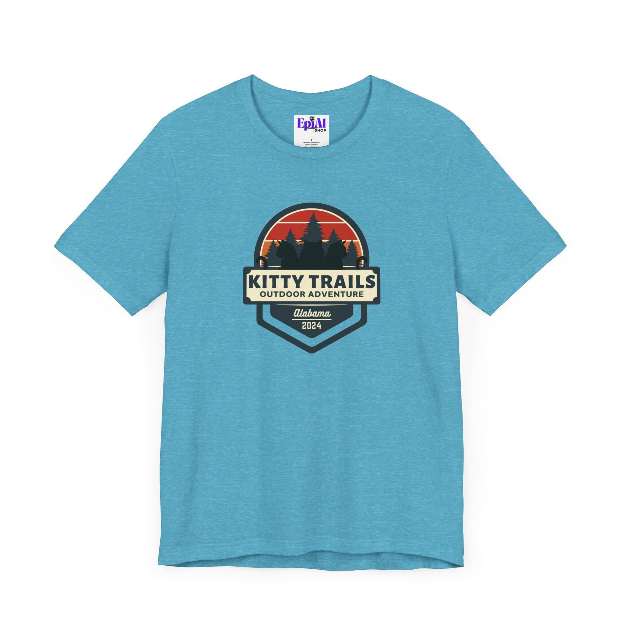 Kitty Trails Unisex Jersey Short Sleeve Tee - T - Shirt - Epileptic Al’s Shop