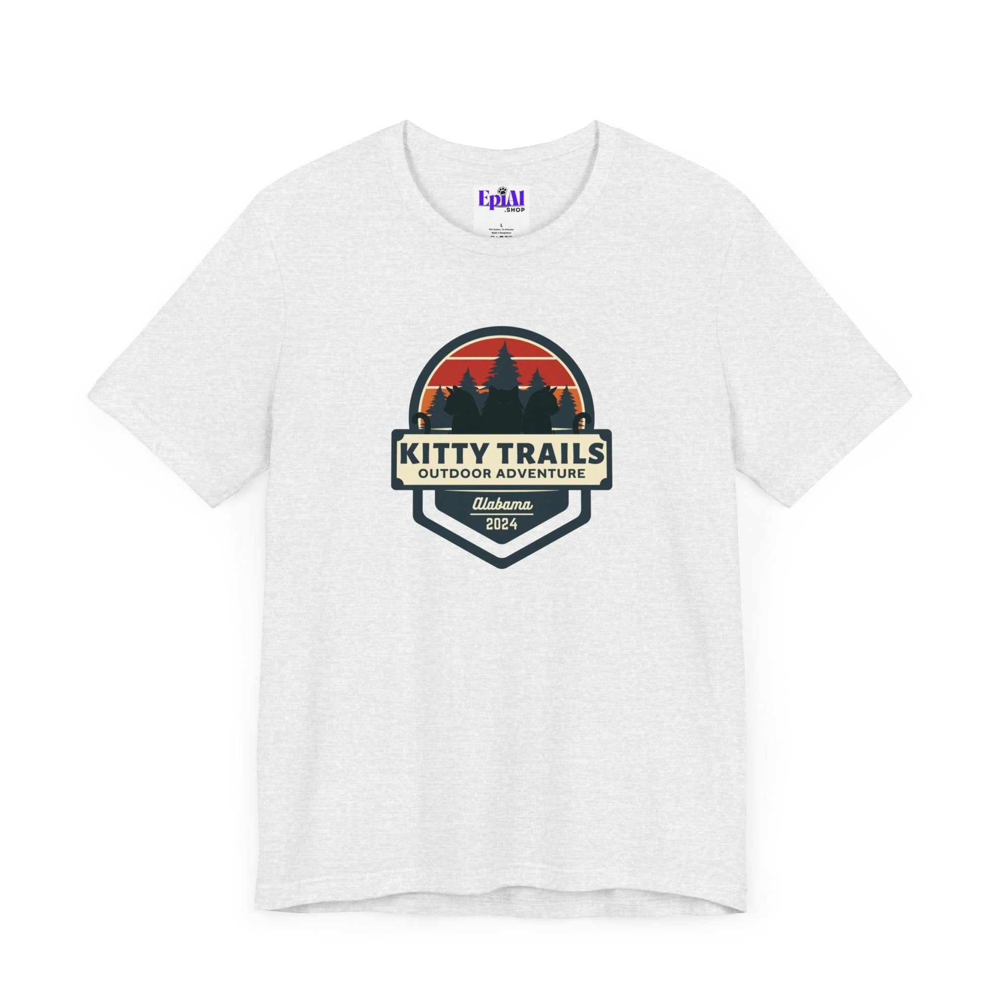 Kitty Trails Unisex Jersey Short Sleeve Tee - T - Shirt - Epileptic Al’s Shop