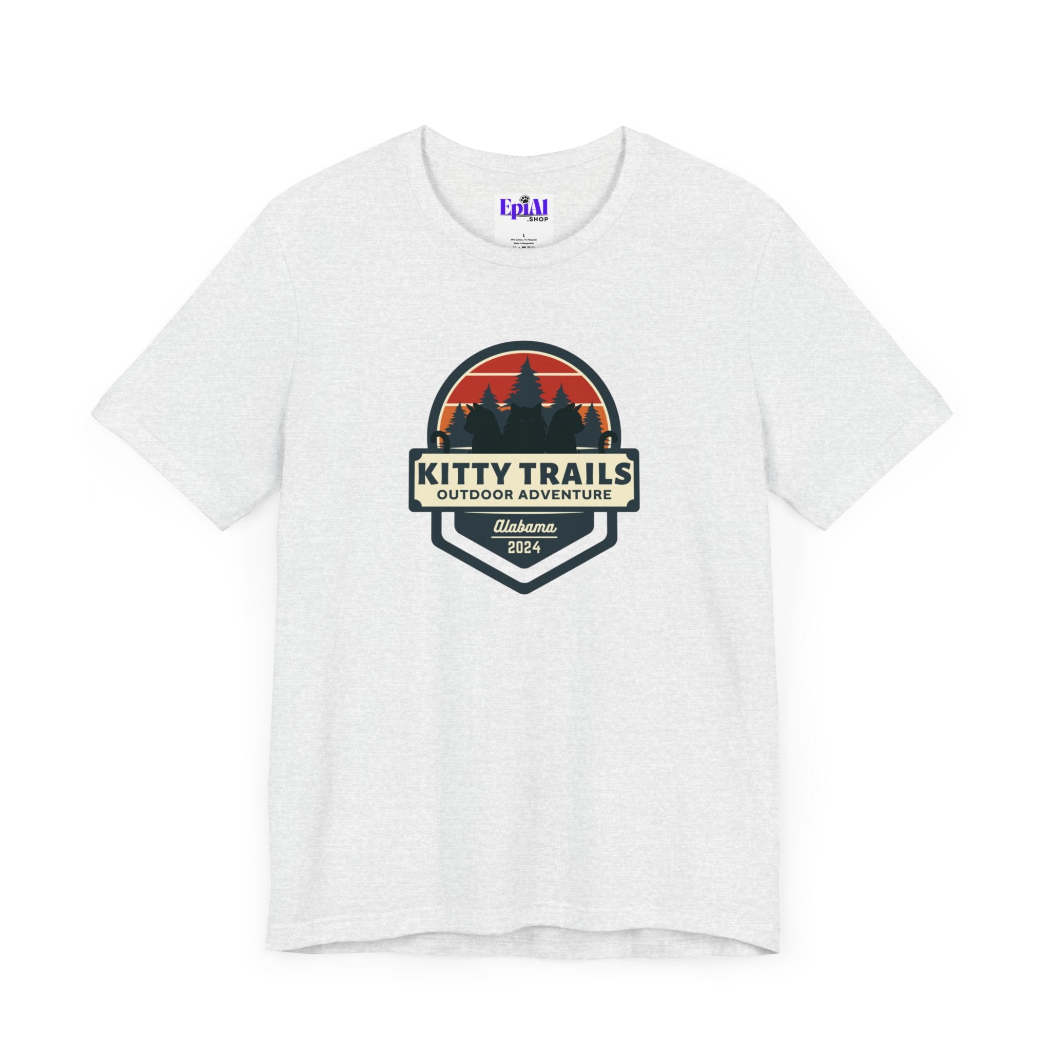 Kitty Trails Unisex Jersey Short Sleeve Tee - T - Shirt - Epileptic Al’s Shop