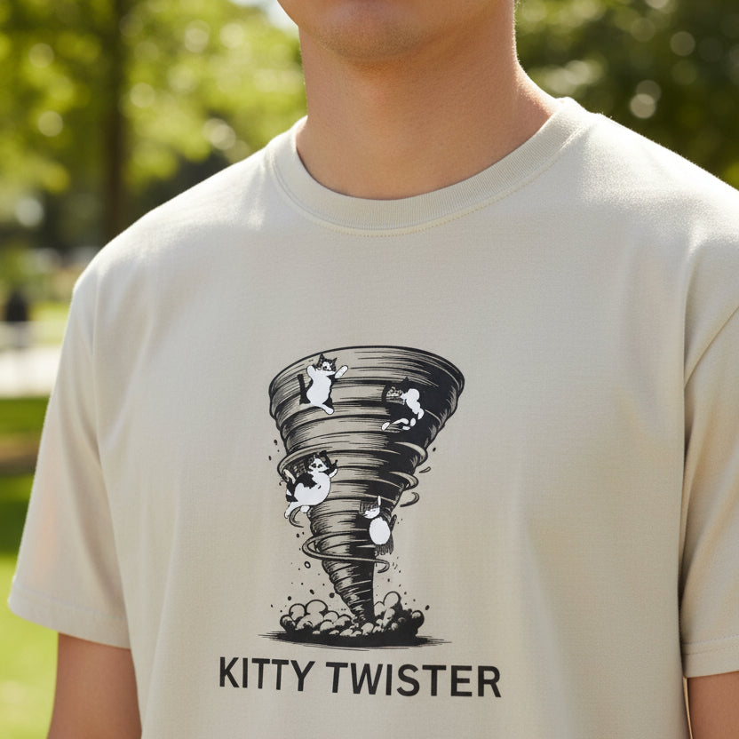 Kitty Twister Unisex Ultra Cotton Tee - T - Shirt - Epileptic Al’s Shop