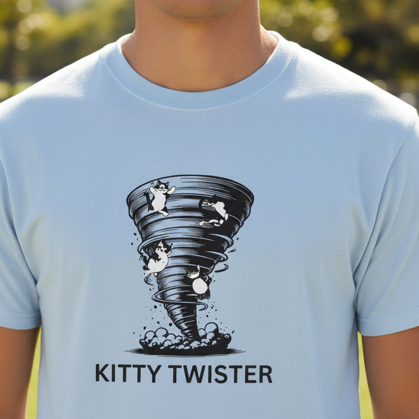Kitty Twister Unisex Ultra Cotton Tee - T - Shirt - Epileptic Al’s Shop