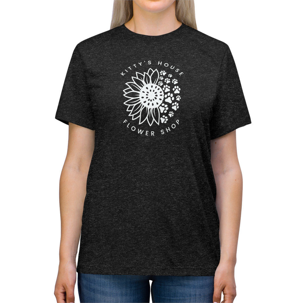 Kitty’s House Flower Shop Unisex Triblend Tee - T-Shirt - EpiAl's Shop
