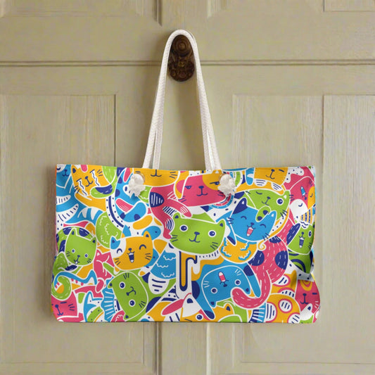 Kolorfeline Weekender Bag - Bags - Epileptic Al’s Shop