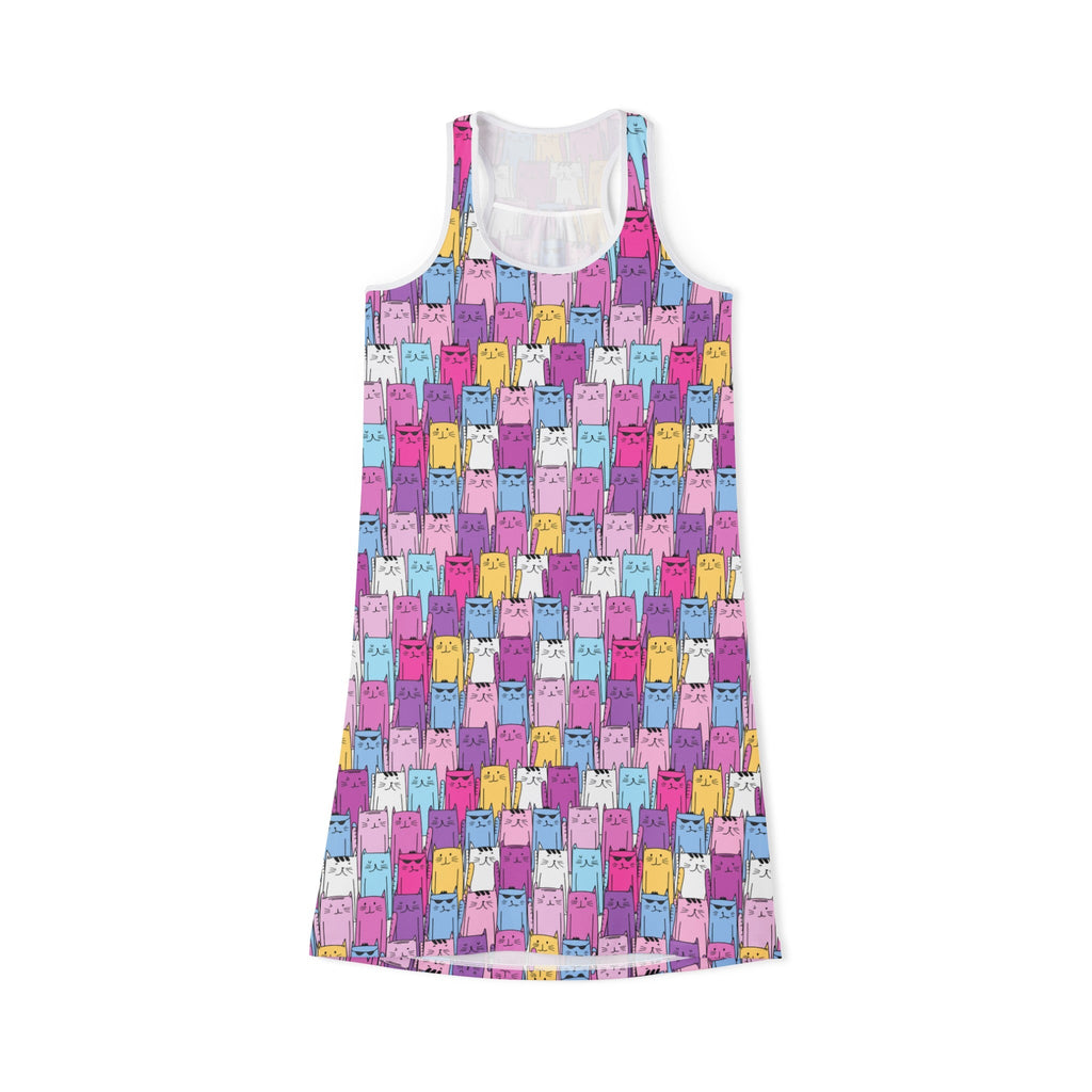 Kool Kats Women's Racerback Dress - Tank Top - Epileptic Al’s Shop
