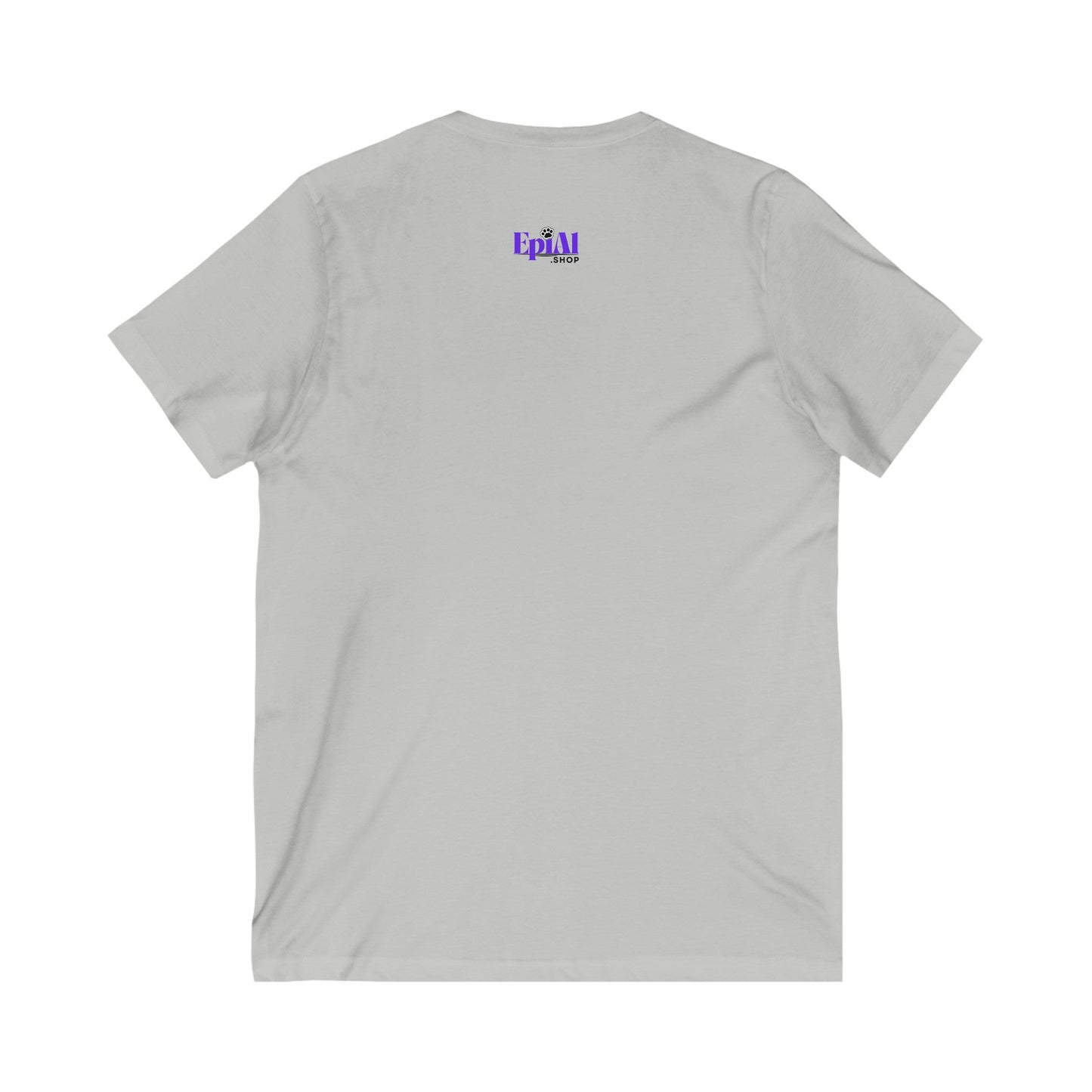 La Chatte Unisex Jersey Short Sleeve V - Neck Tee - V - neck - Epileptic Al’s Shop