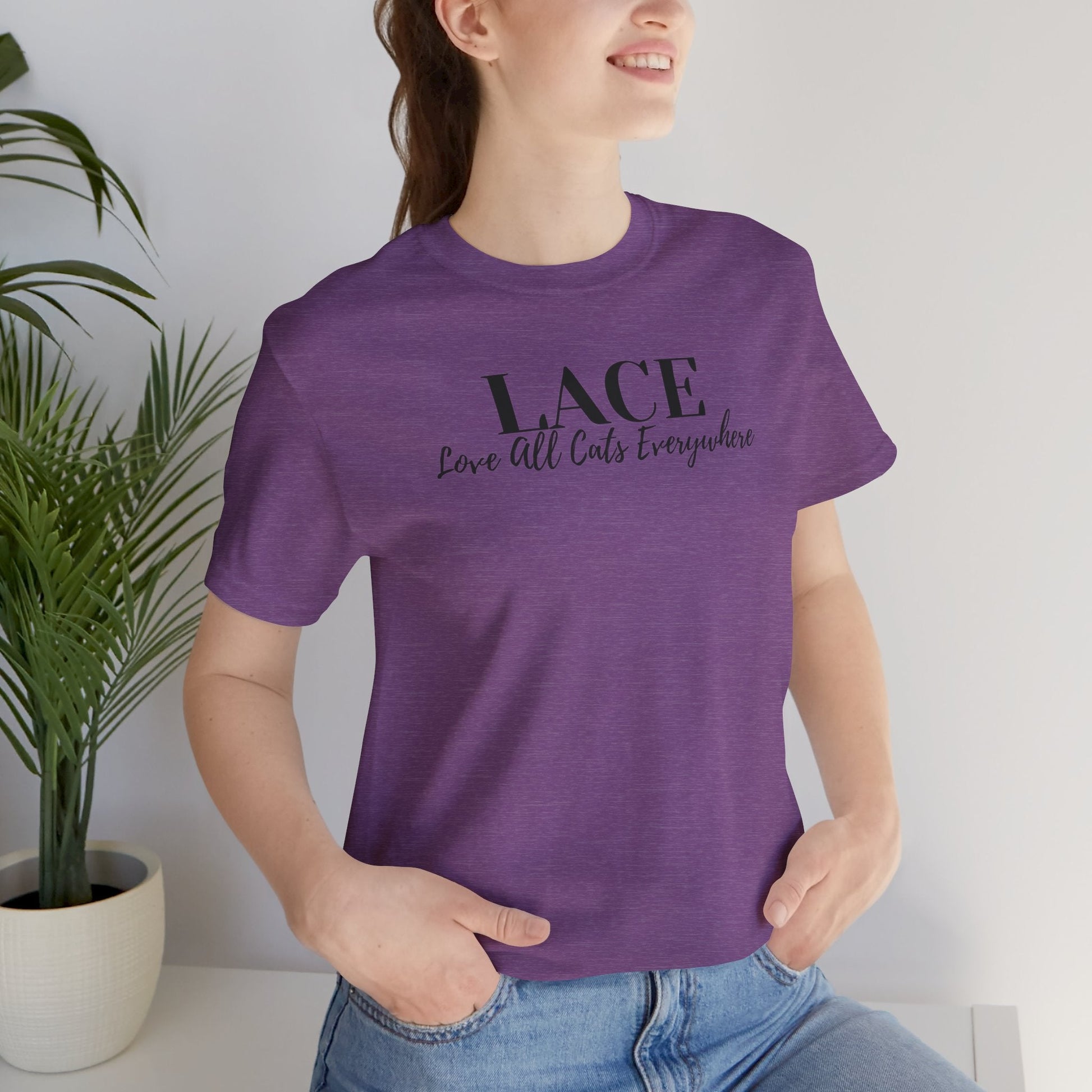LACE Unisex Jersey Short Sleeve Tee - T - Shirt - Epileptic Al’s Shop