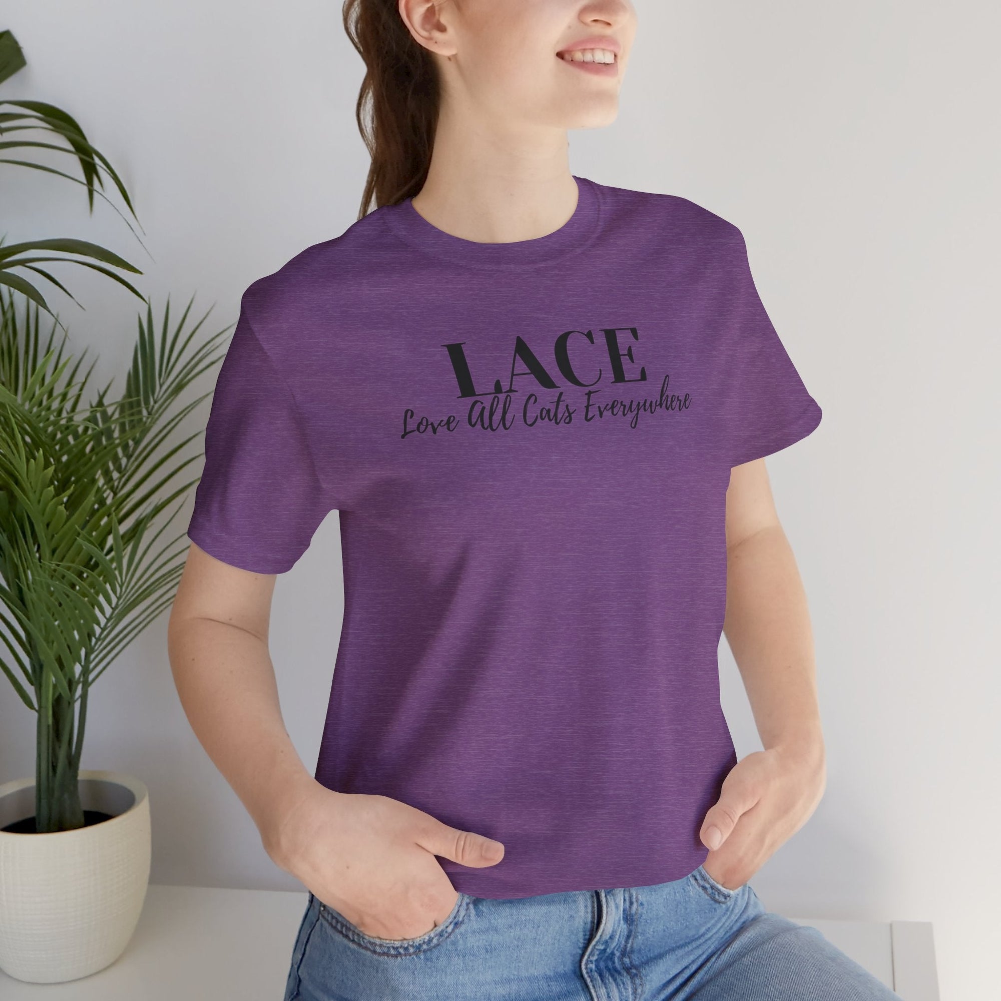 LACE Unisex Jersey Short Sleeve Tee - T - Shirt - Epileptic Al’s Shop
