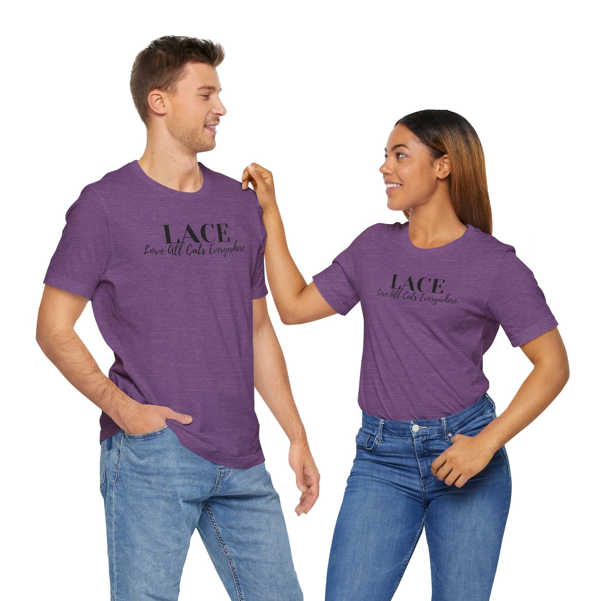 LACE Unisex Jersey Short Sleeve Tee - T - Shirt - Epileptic Al’s Shop