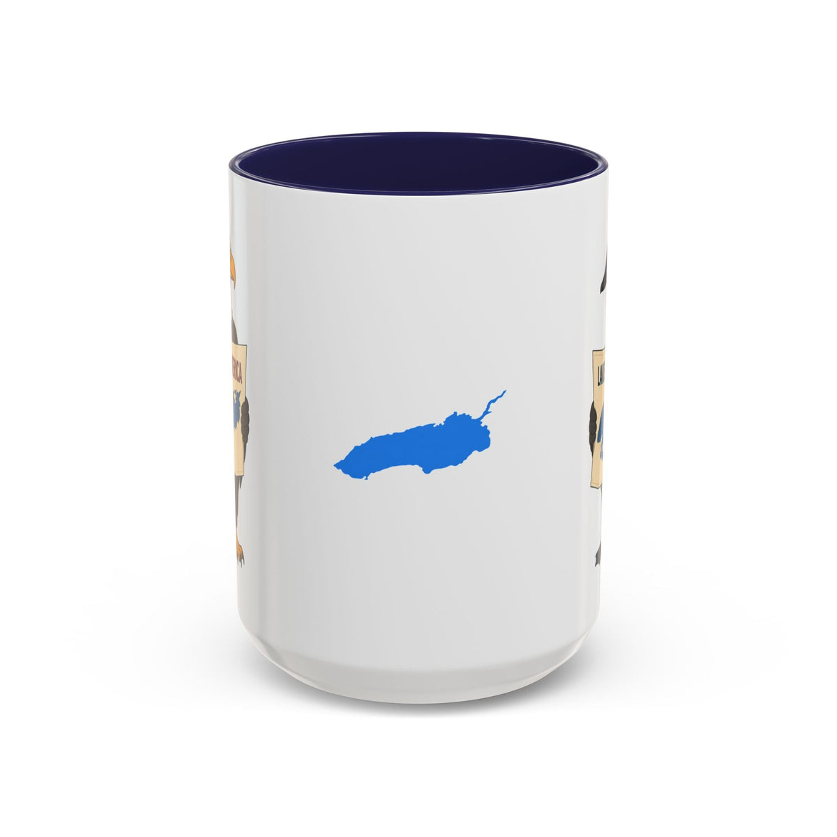Lake Ontario vs. Lake America Goose & Eagle Coffee Mug | Great Lake Renaming Humor - Drinkware, Coffee Mugs - EpiAl's Shop