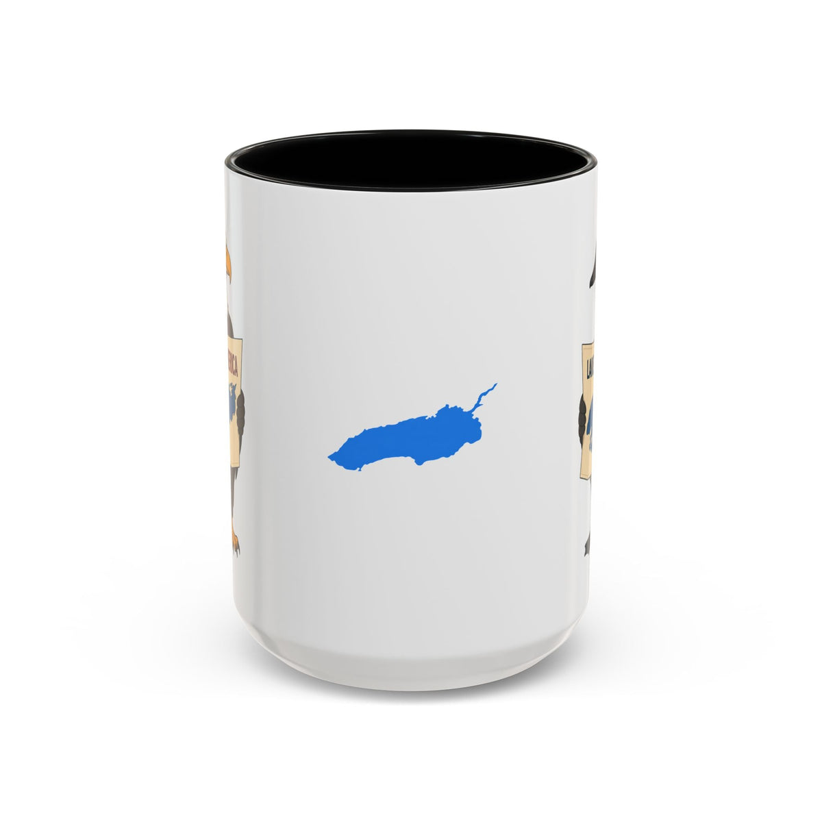 Lake Ontario vs. Lake America Goose & Eagle Coffee Mug | Great Lake Renaming Humor - Drinkware, Coffee Mugs - EpiAl's Shop