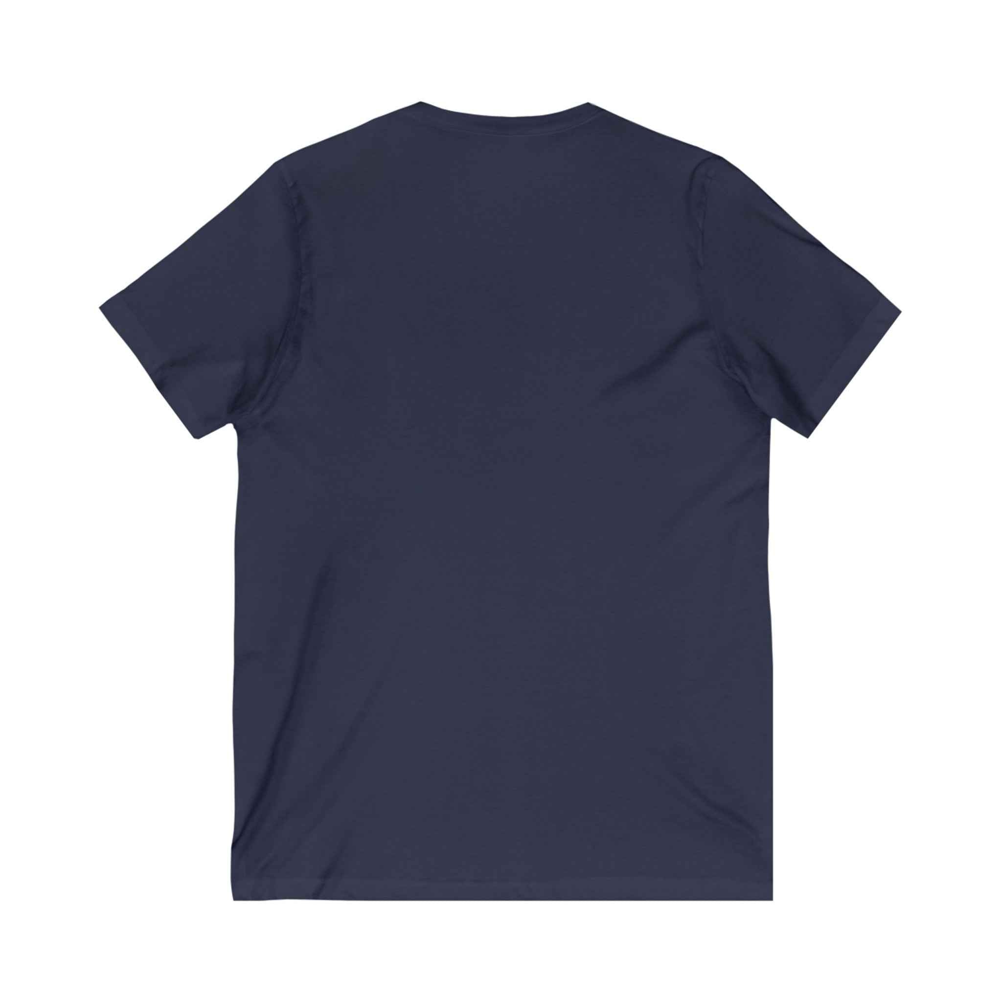Jersey Short-Sleeve V-Neck Tee by LaLa - EpiAl's Shop
