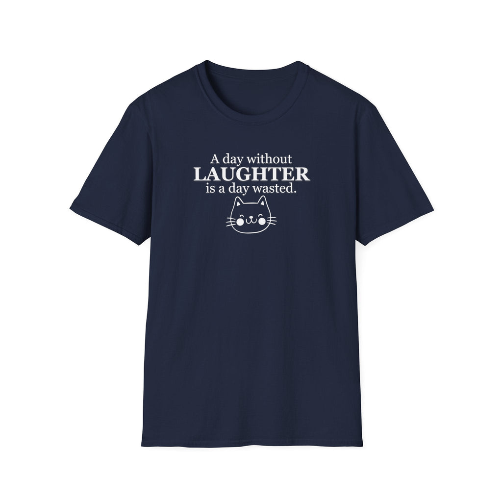 Laughter Unisex Softstyle T - Shirt - T - Shirt - Epileptic Al’s Shop