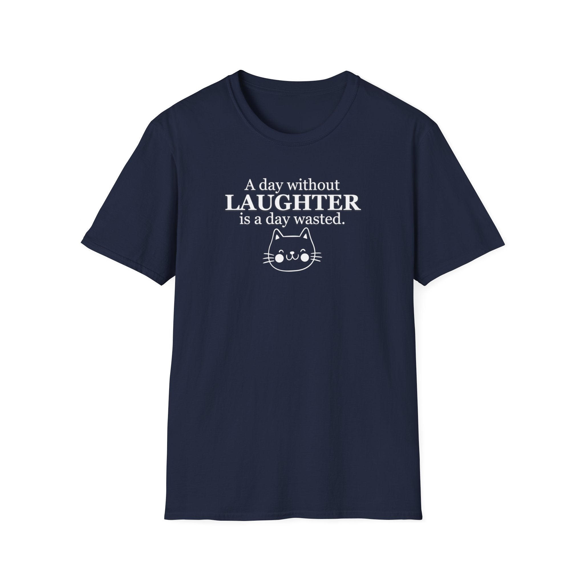 Laughter Unisex Softstyle T - Shirt - T - Shirt - Epileptic Al’s Shop