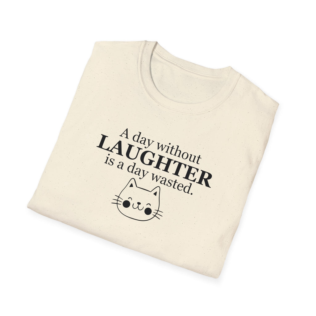 Laughter Unisex Softstyle T - Shirt - T - Shirt - Epileptic Al’s Shop