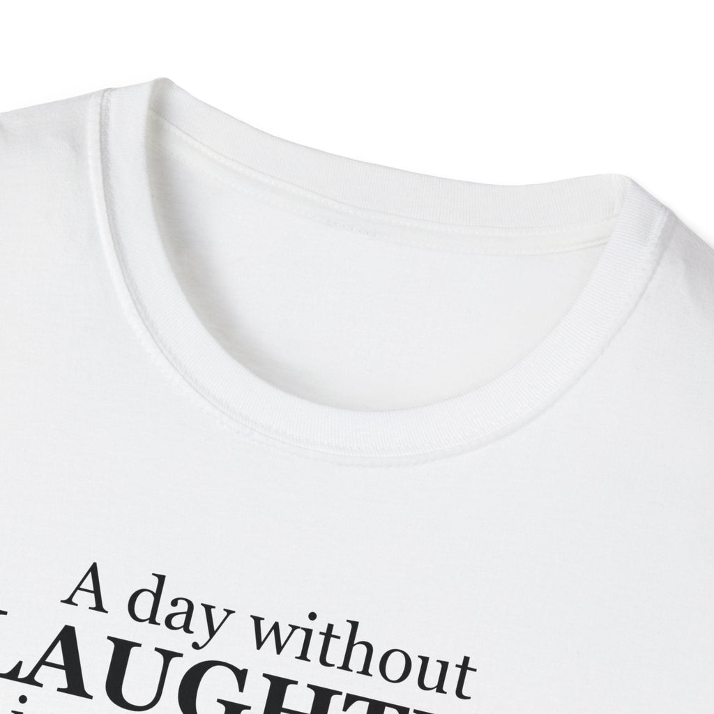 Laughter Unisex Softstyle T - Shirt - T - Shirt - Epileptic Al’s Shop