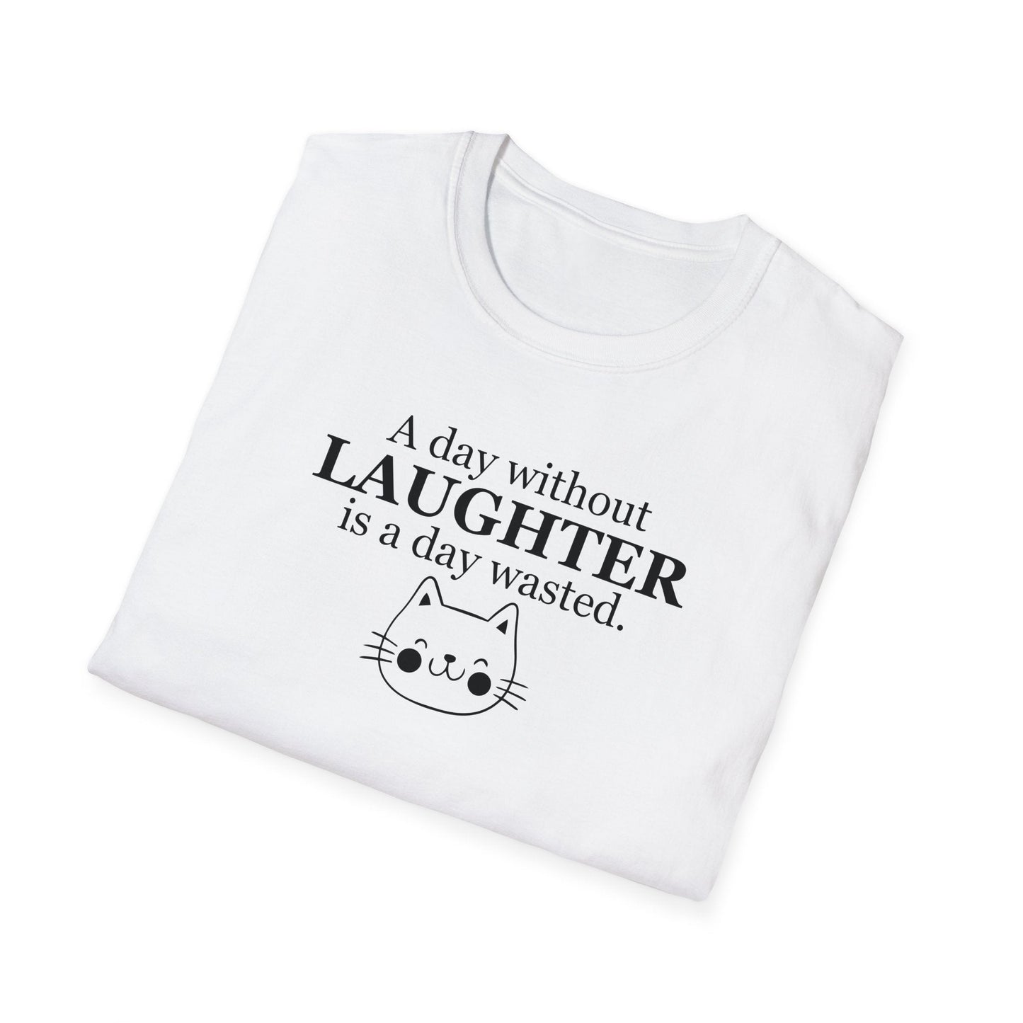 Laughter Unisex Softstyle T - Shirt - T - Shirt - Epileptic Al’s Shop