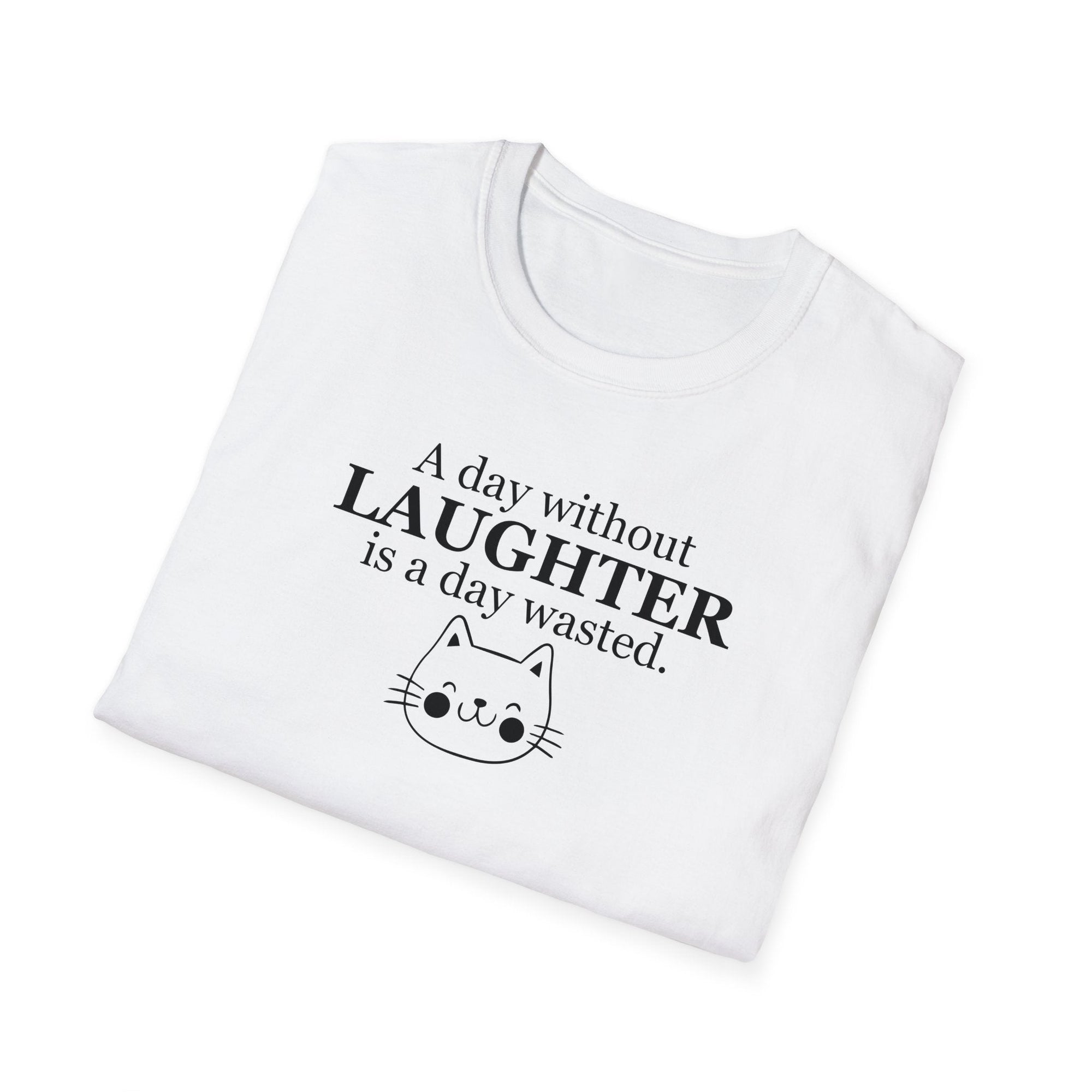 Laughter Unisex Softstyle T - Shirt - T - Shirt - Epileptic Al’s Shop