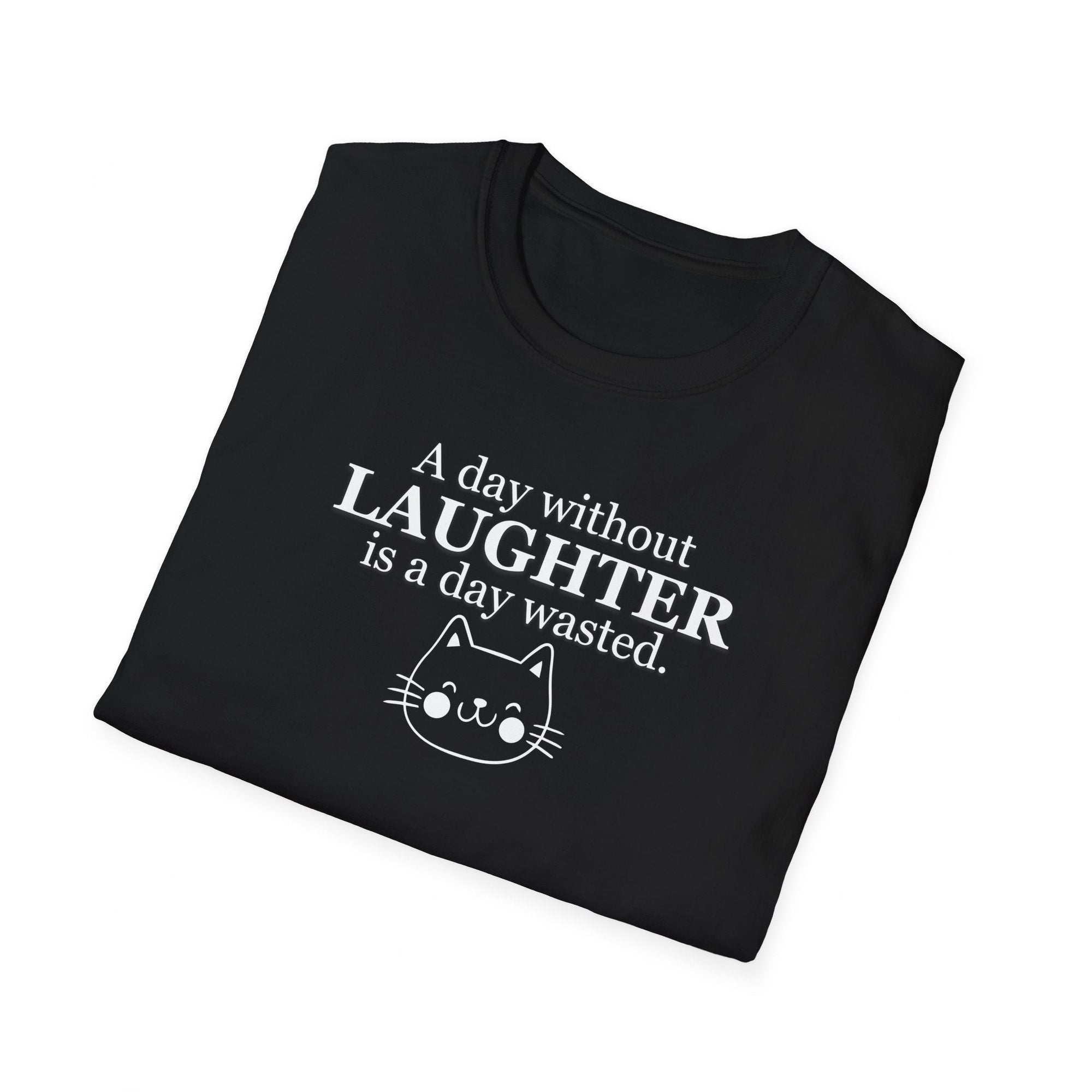 Laughter Unisex Softstyle T - Shirt - T - Shirt - Epileptic Al’s Shop