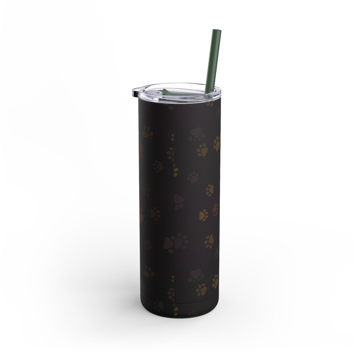 Leather Paws Skinny Matte Tumbler, 20oz - Mug - Epileptic Al’s Shop