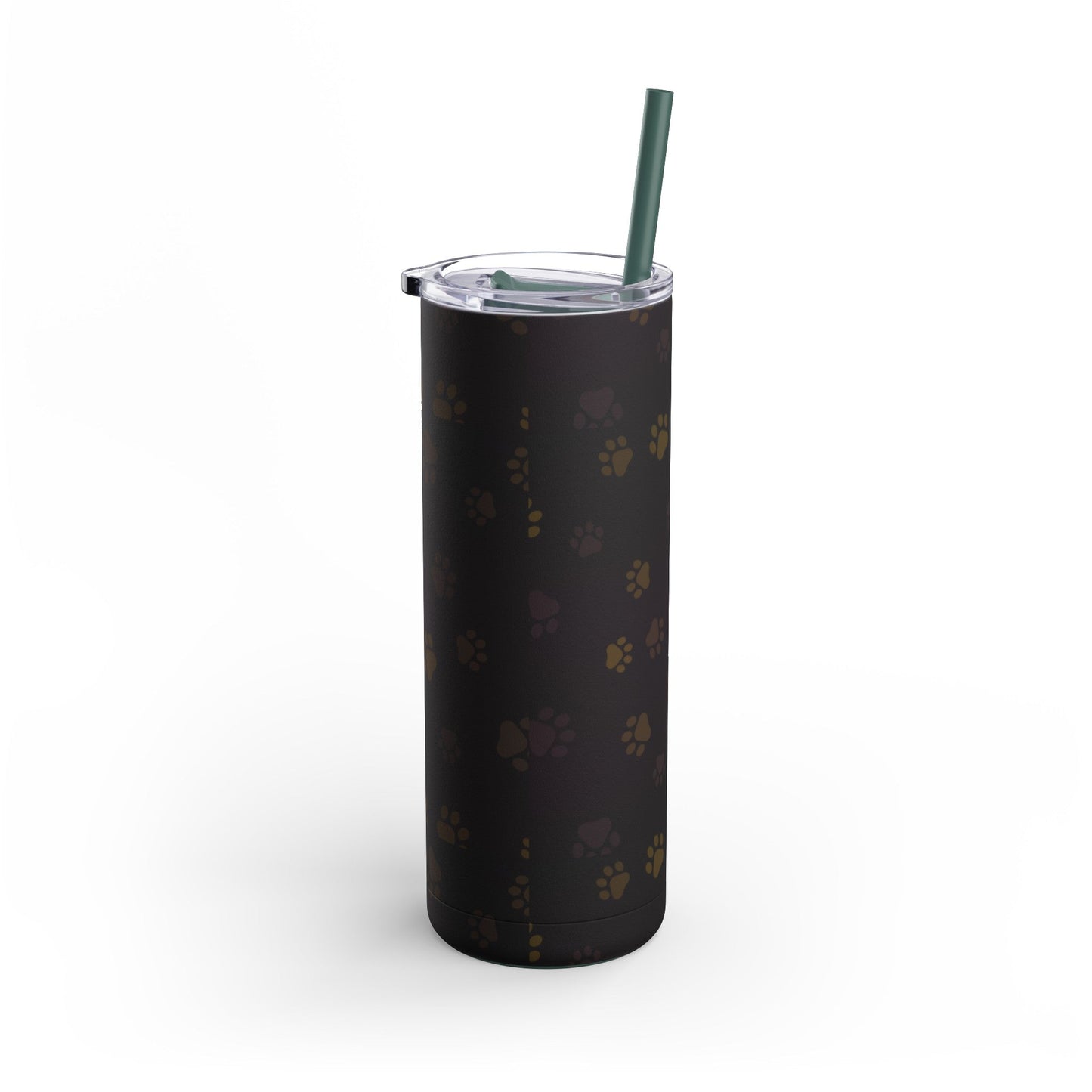 Leather Paws Skinny Matte Tumbler, 20oz - Mug - Epileptic Al’s Shop