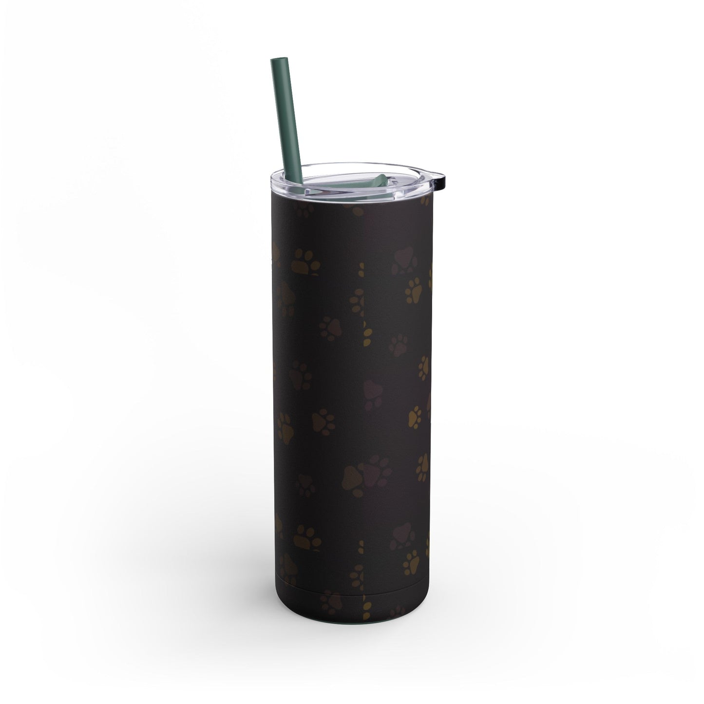 Leather Paws Skinny Matte Tumbler, 20oz - Mug - Epileptic Al’s Shop
