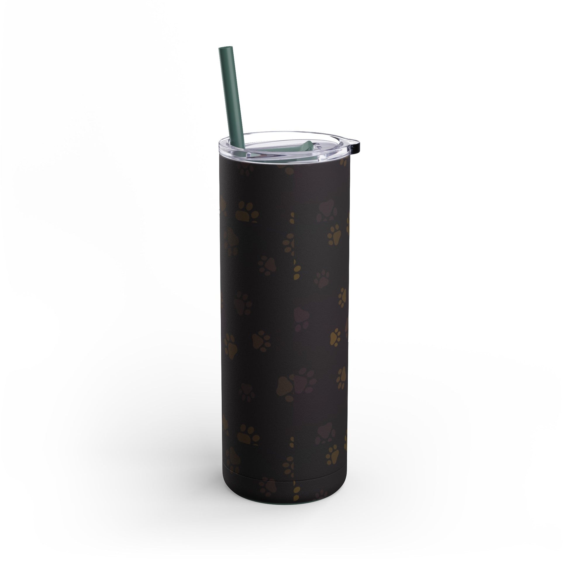Leather Paws Skinny Matte Tumbler, 20oz - Mug - Epileptic Al’s Shop