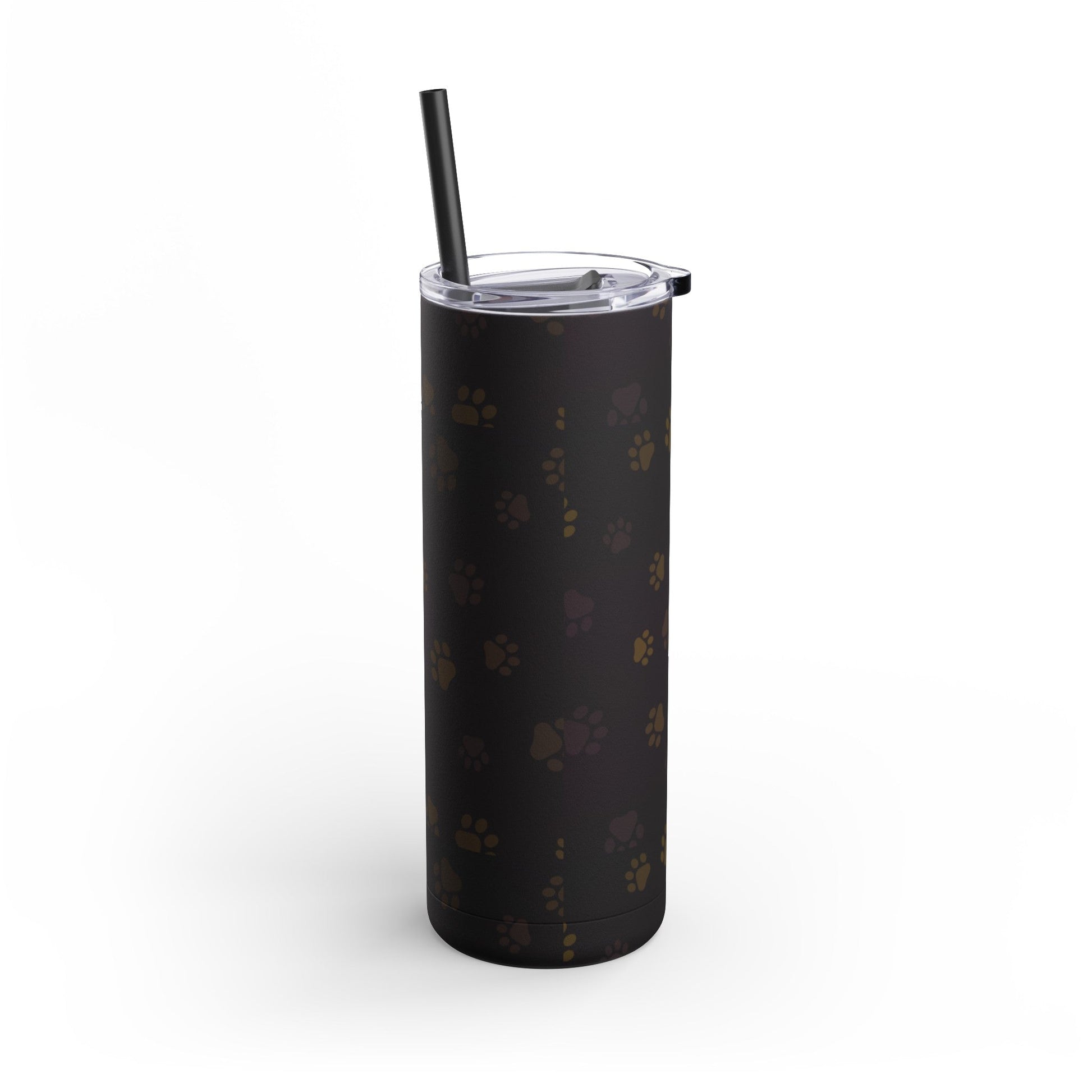 Leather Paws Skinny Matte Tumbler, 20oz - Mug - Epileptic Al’s Shop